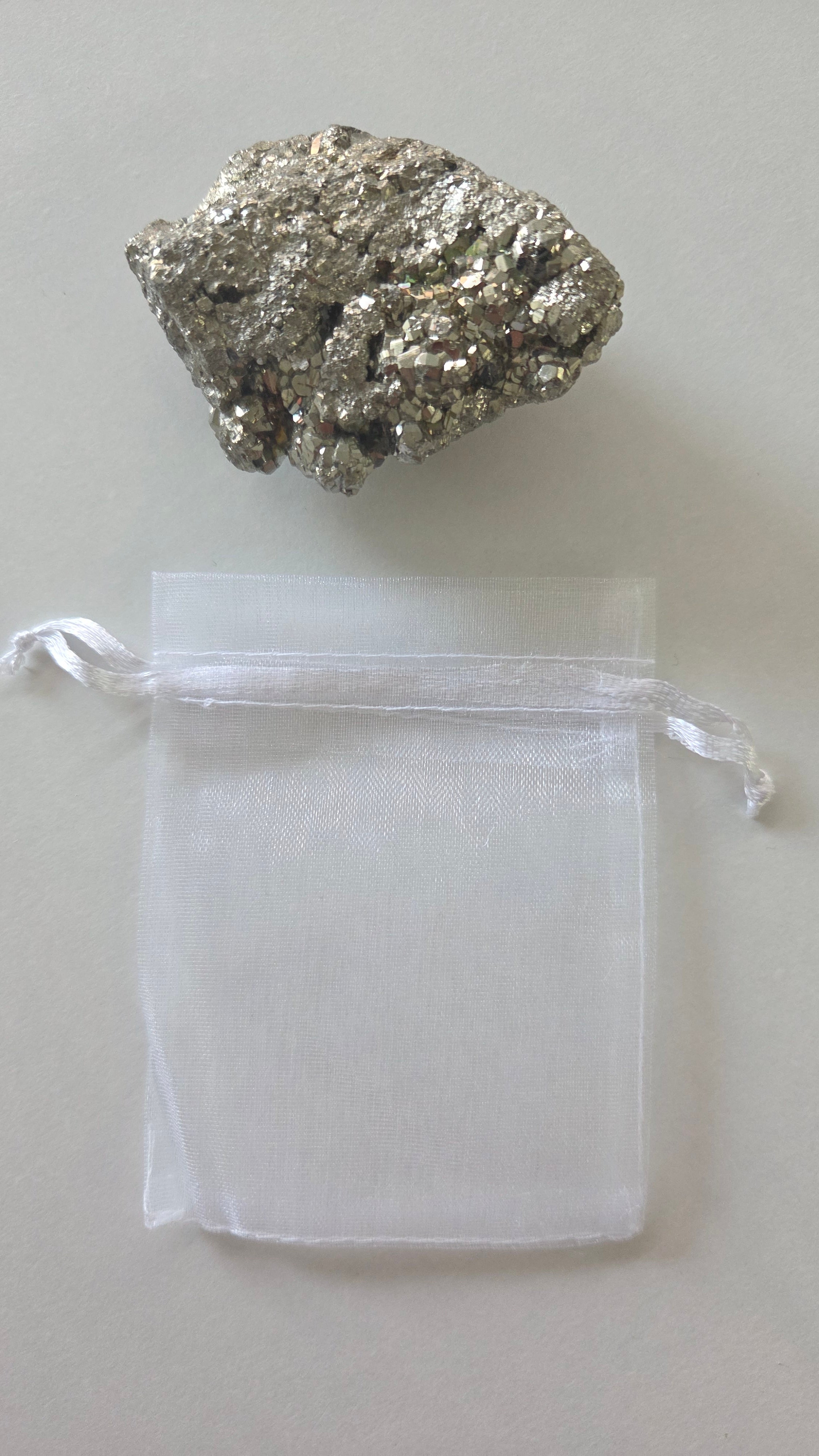 Organza cadeau zakje wit