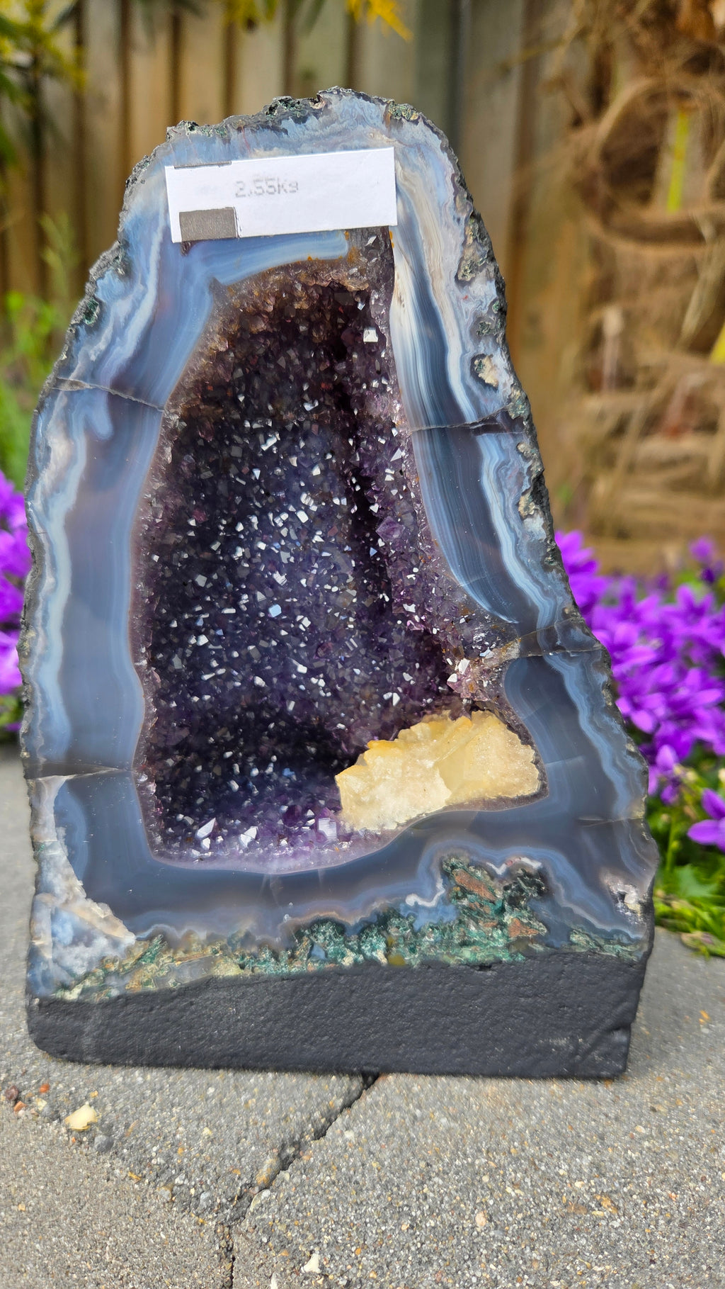 Amethist geode