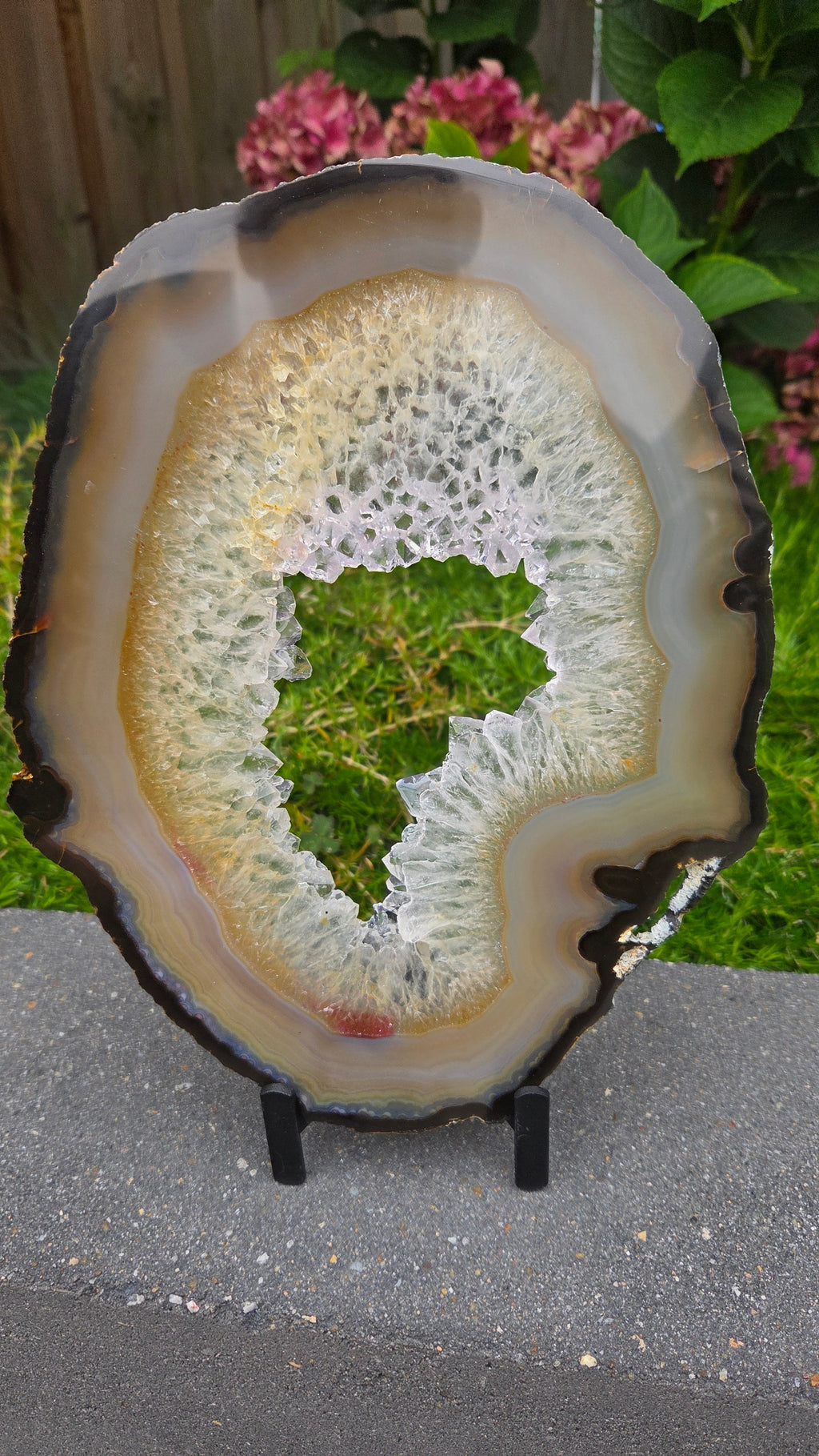 Unieke agaat slab