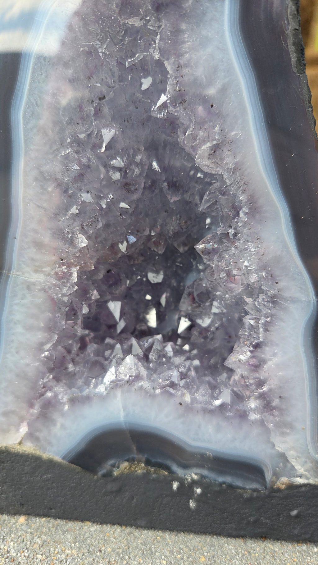 Amethist geode