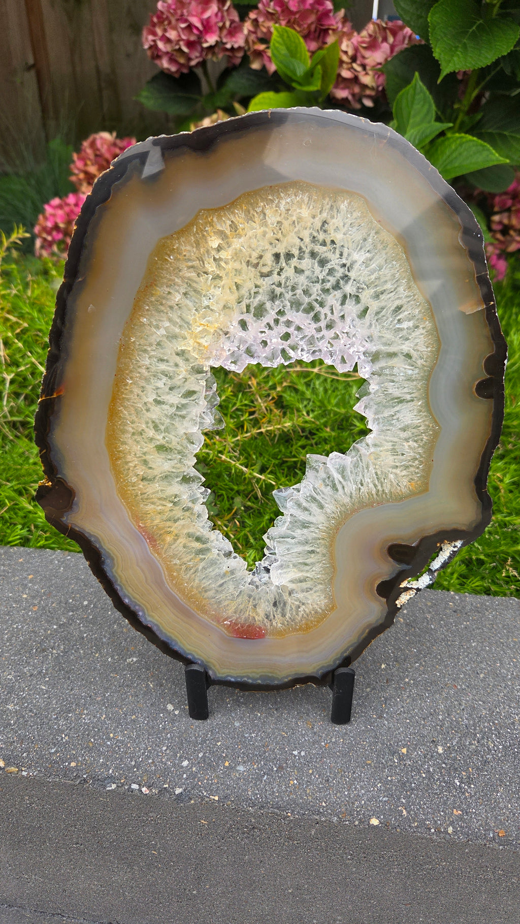 Unieke agaat slab
