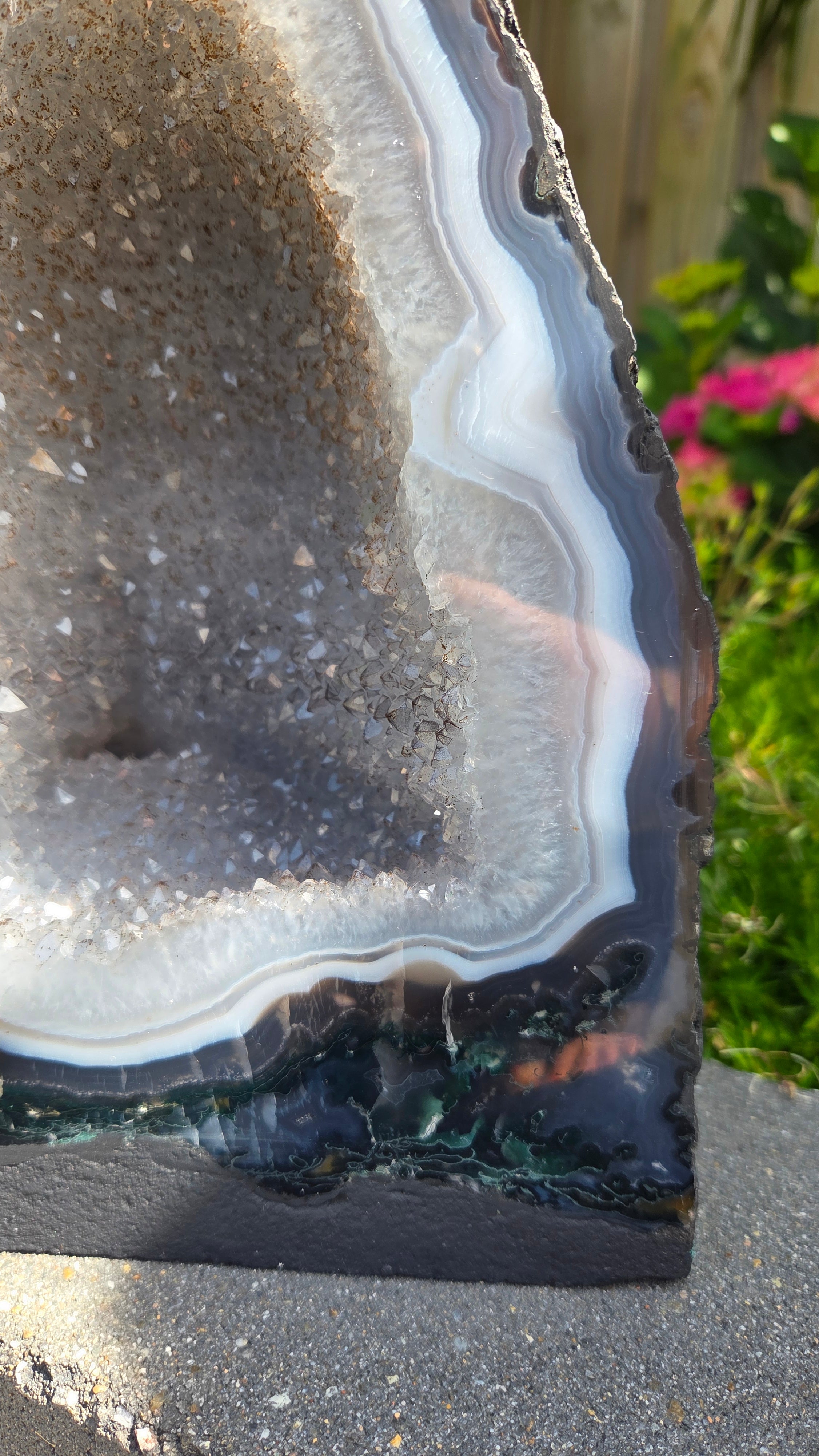 Amethist geode