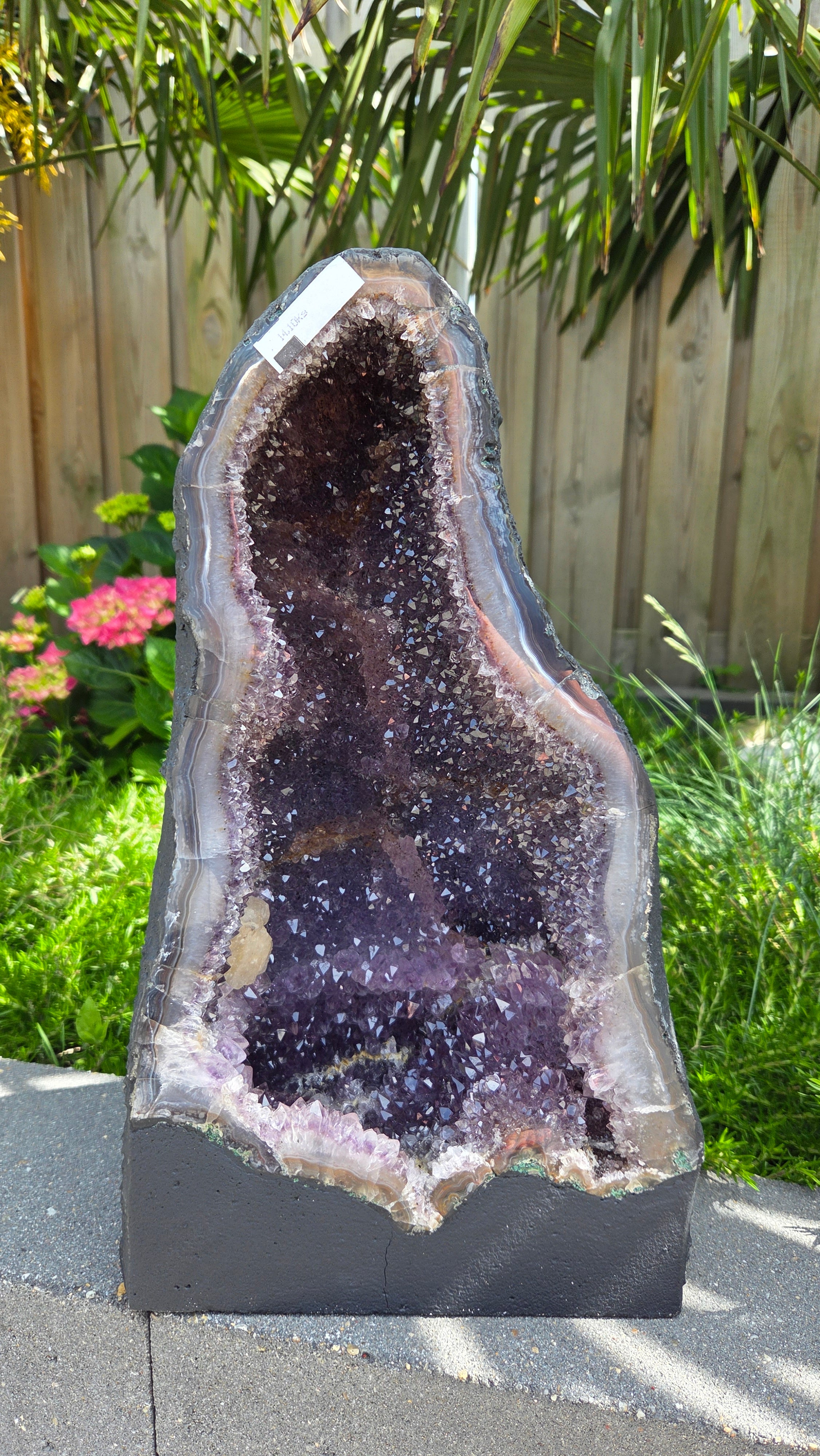 Prachtige amethist geode