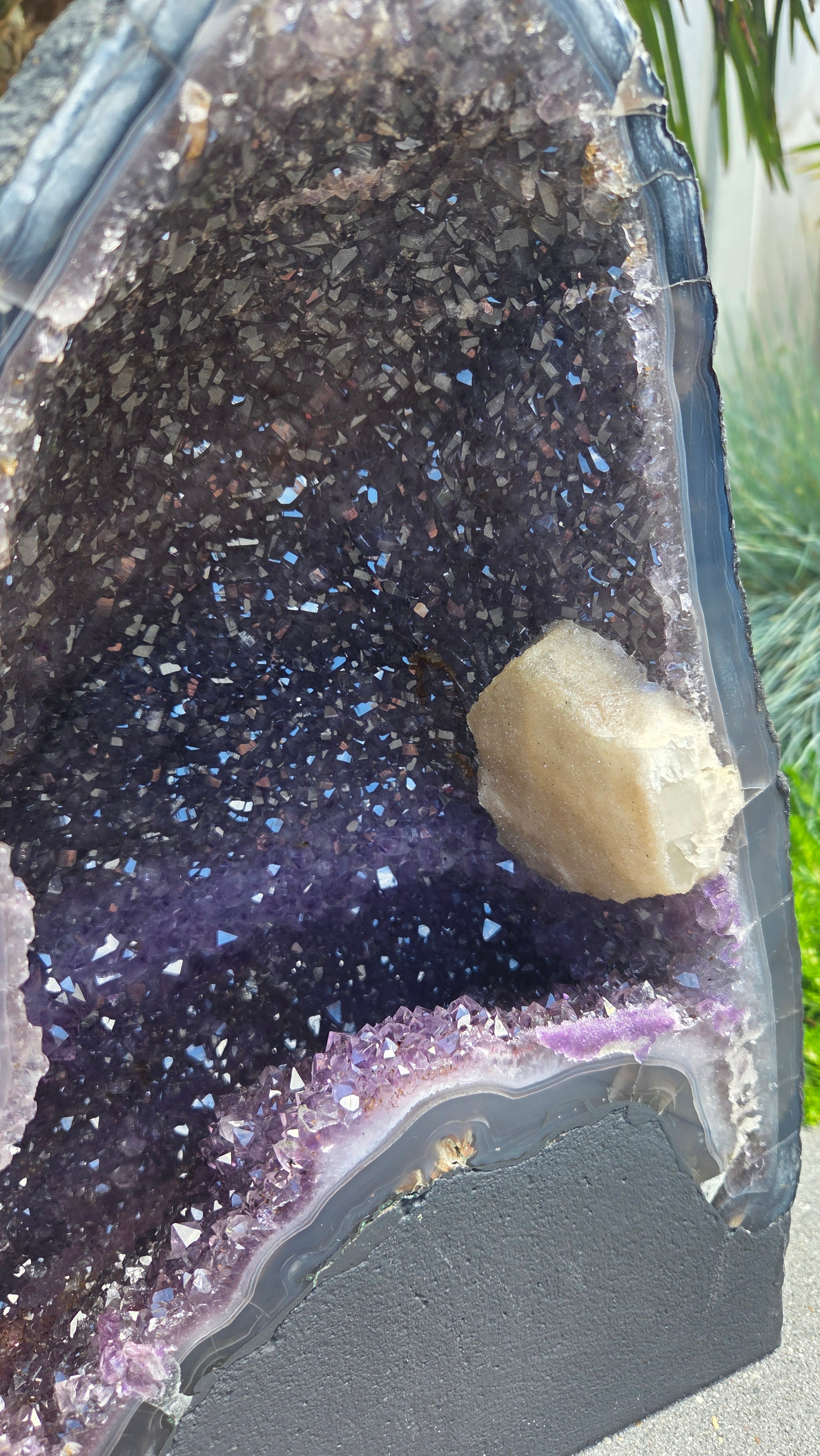 Amethist geode