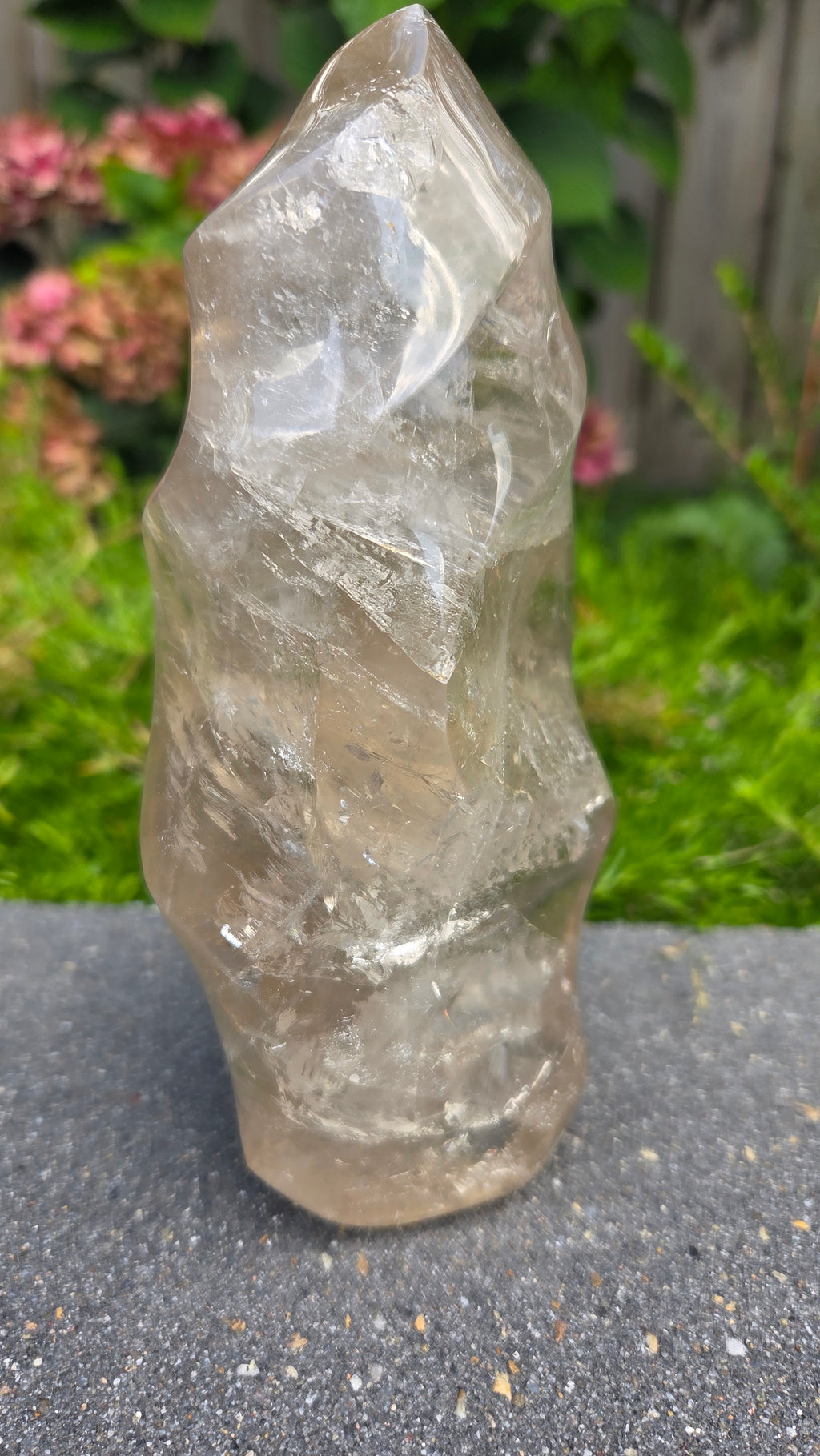 XL bergkristal vlam