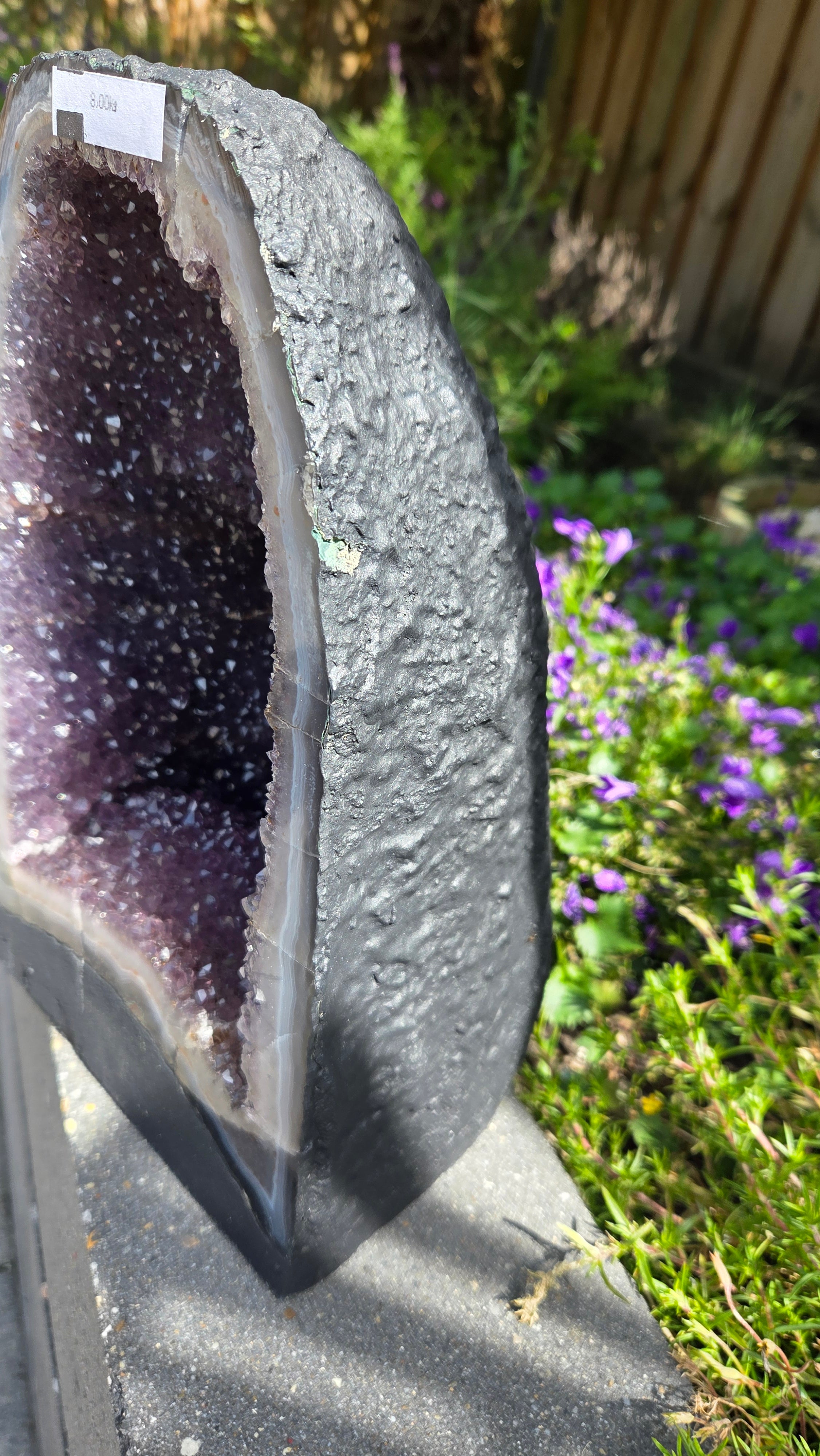 Prachtige amethist geode