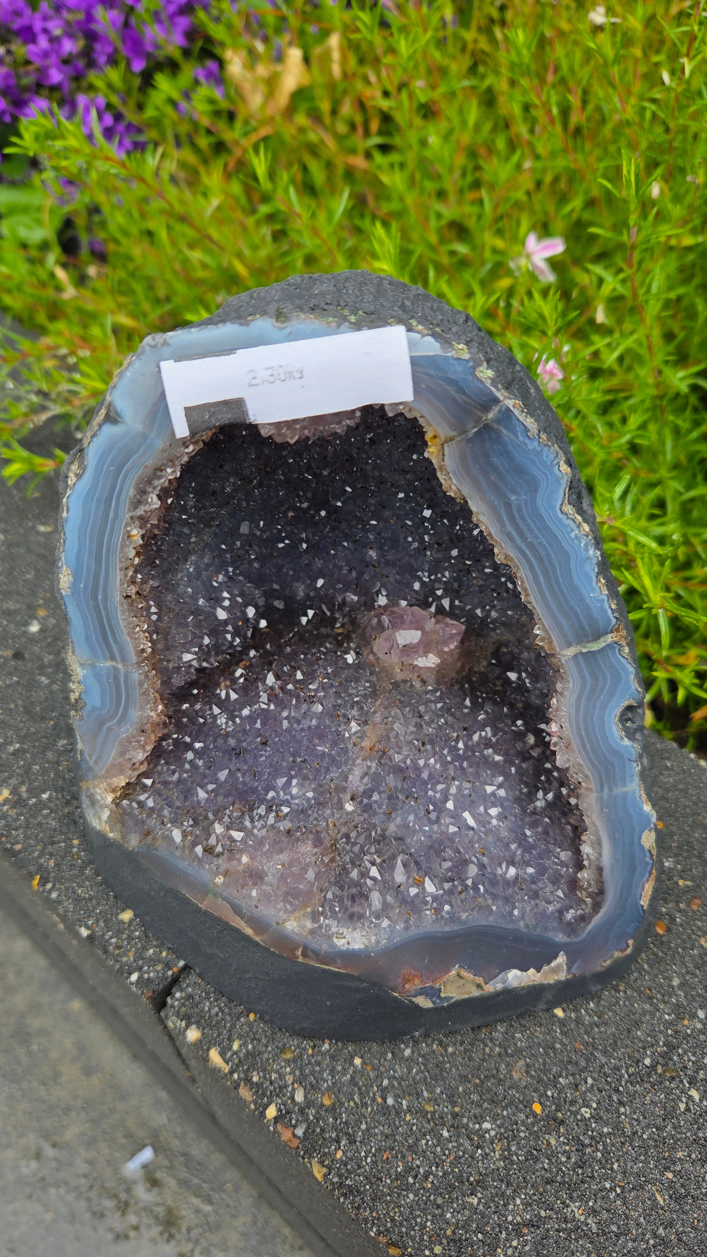 Amethist geode