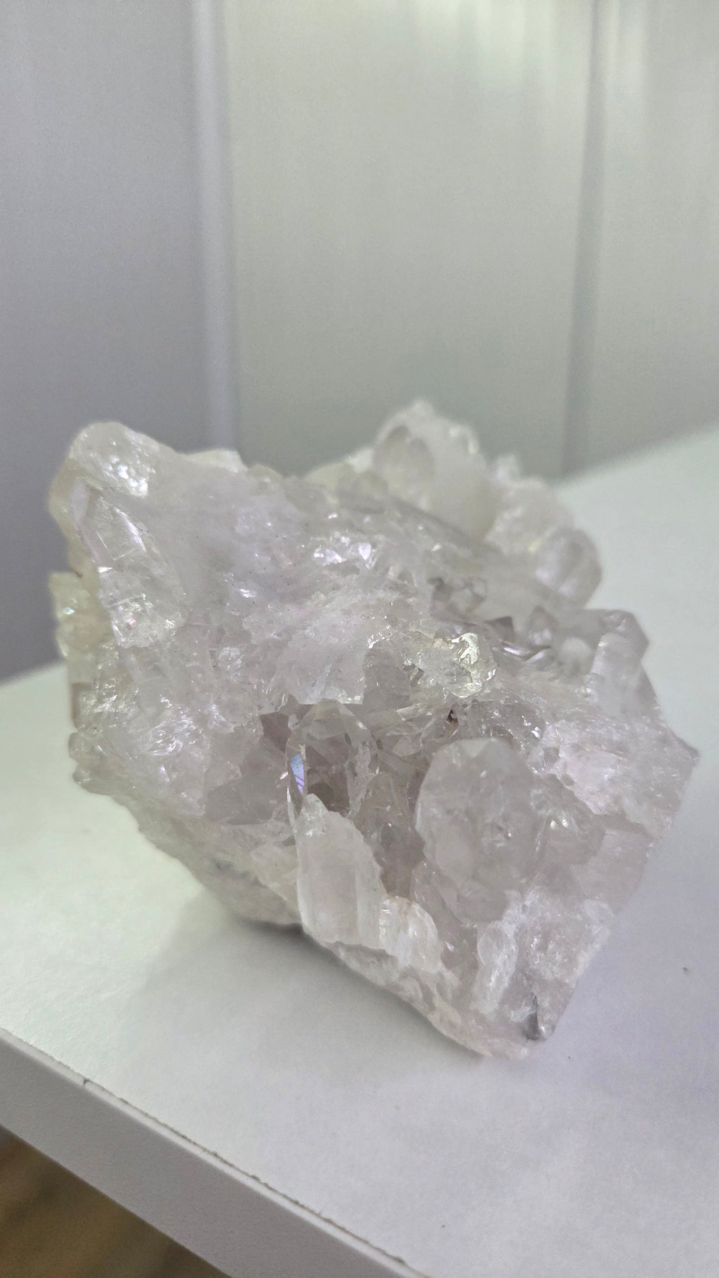 Prachtige bergkristal cluster