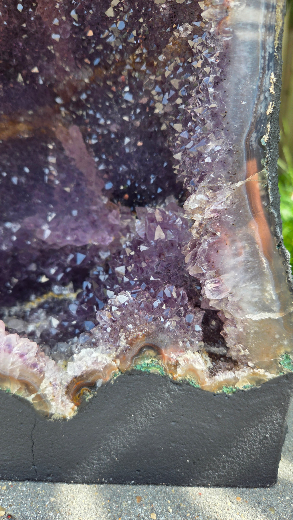 Prachtige amethist geode