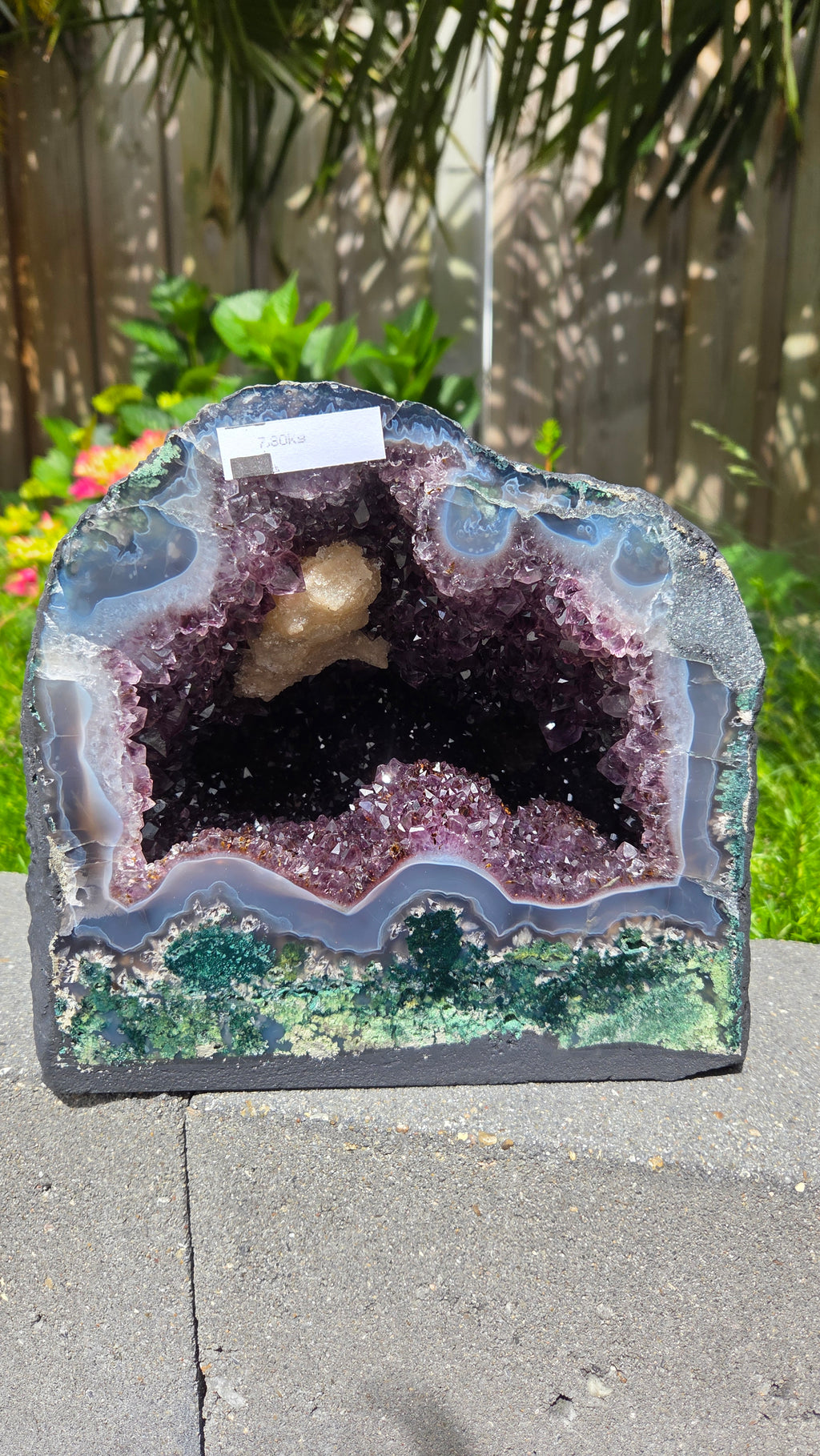 Amethist geode