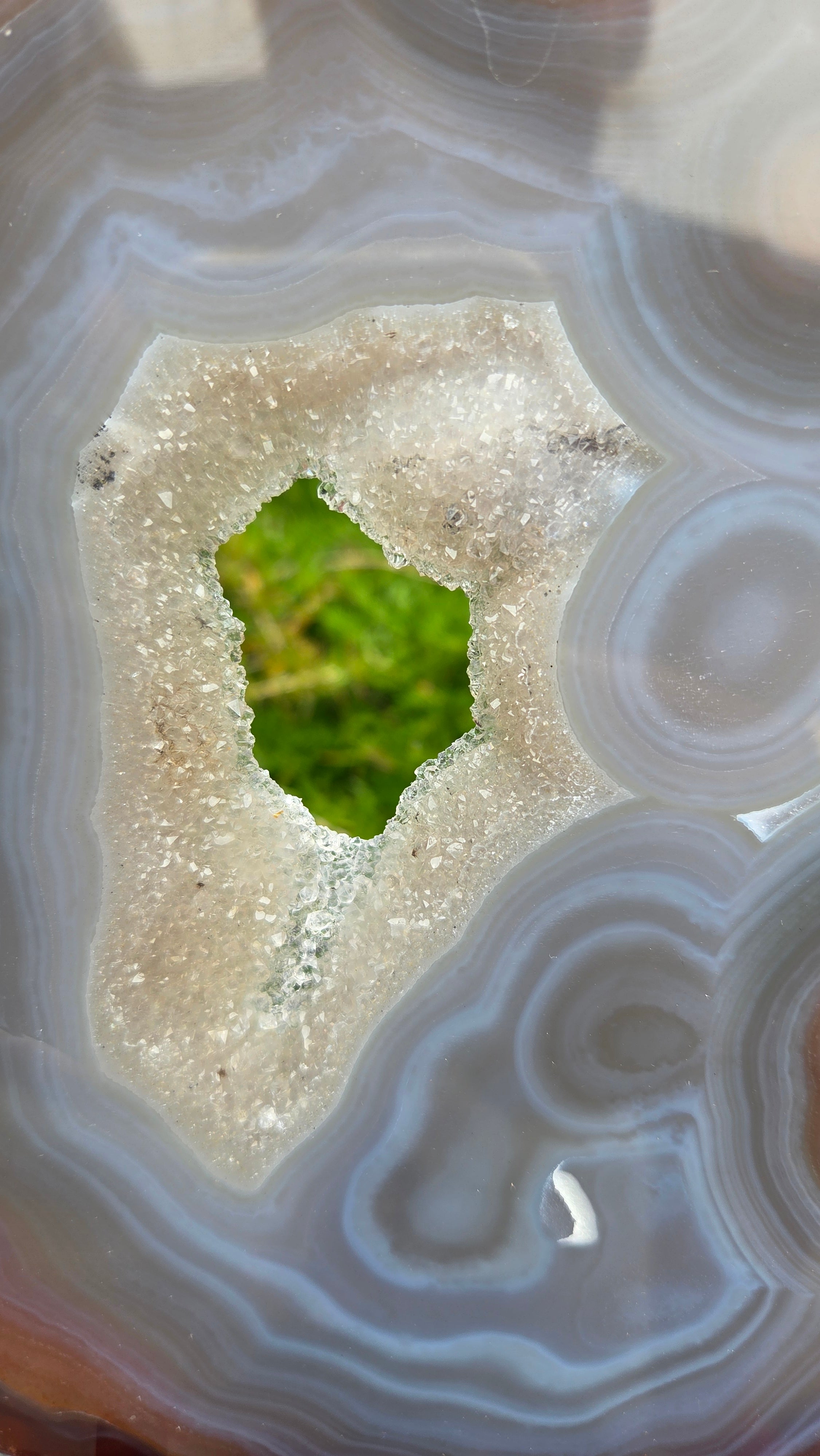 Unieke agaat slab
