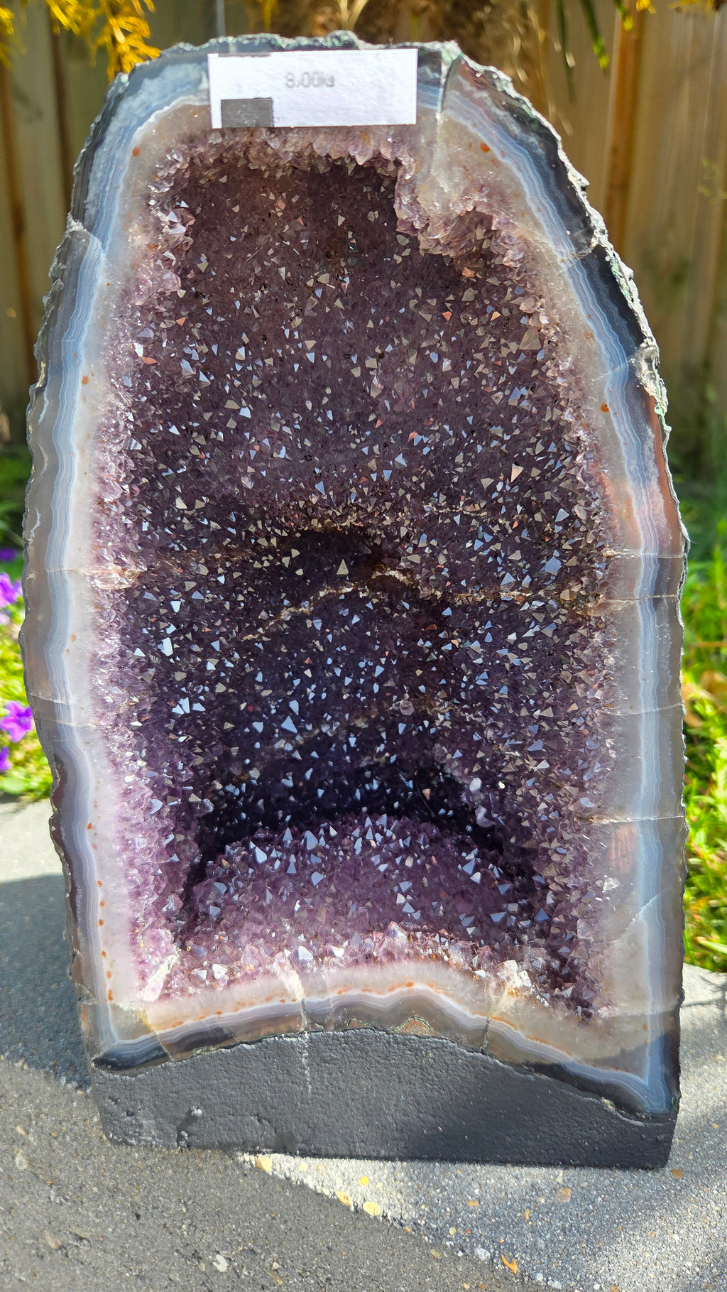 Prachtige amethist geode