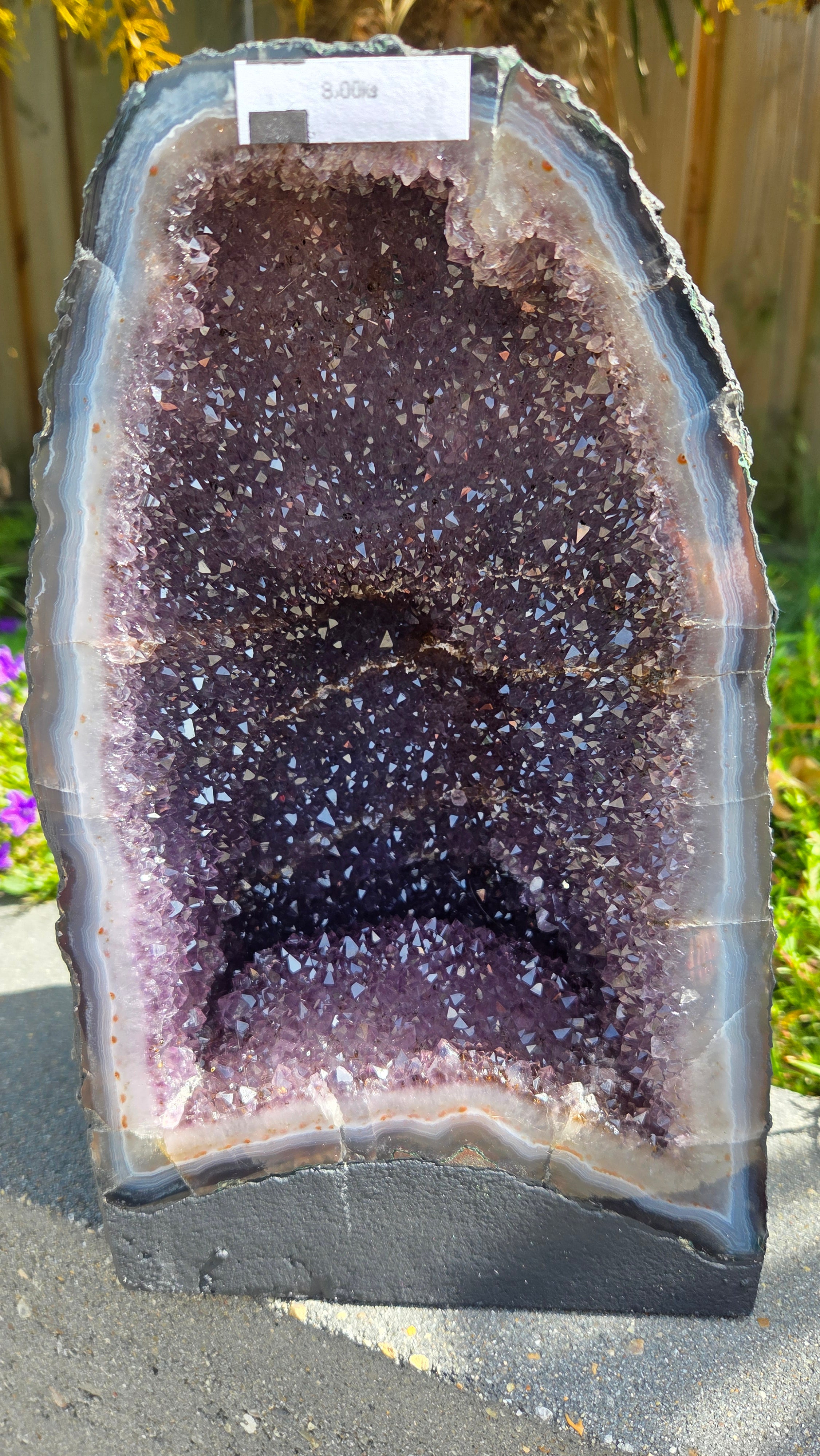 Prachtige amethist geode