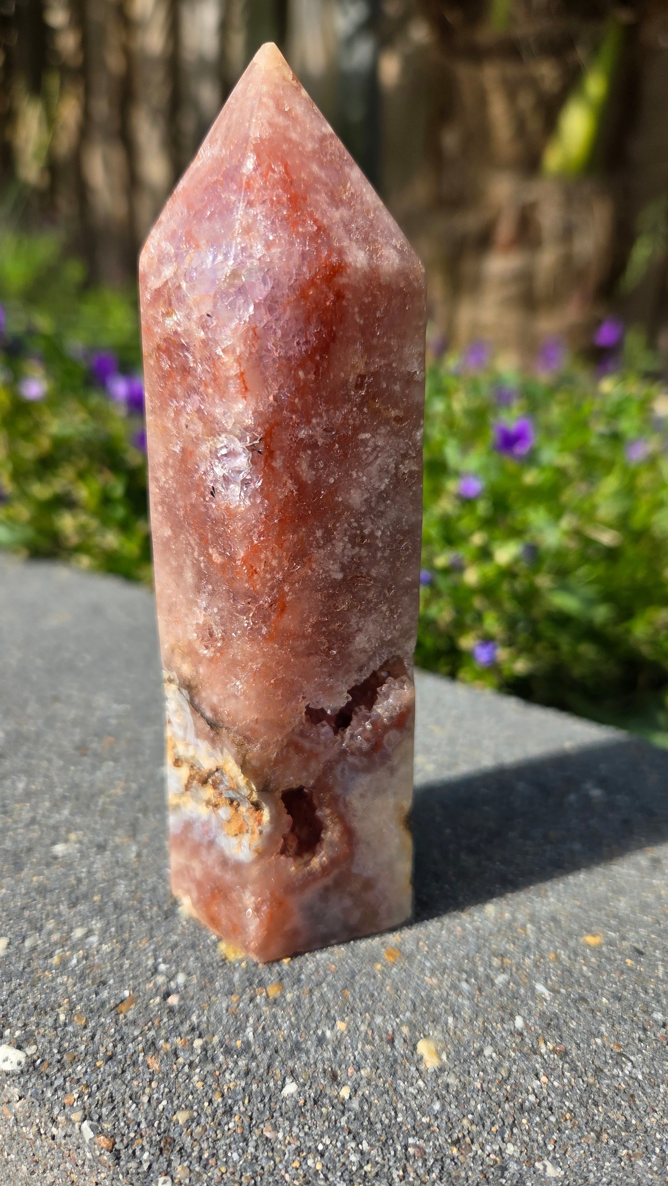 Roze amethist toren
