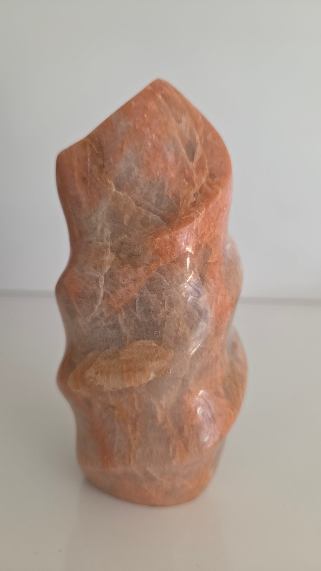 Perzik maansteen vlam