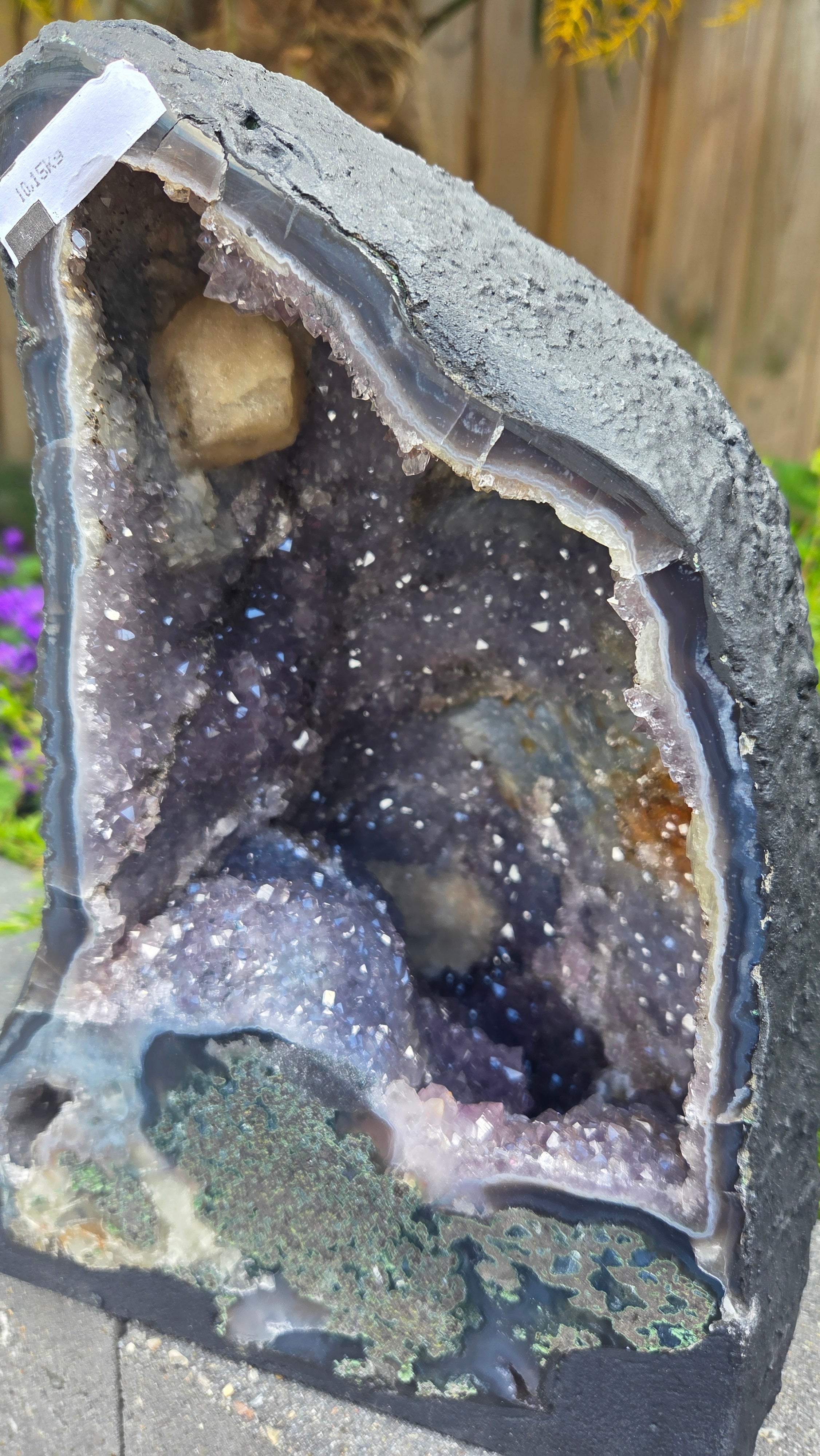 Amethist geode