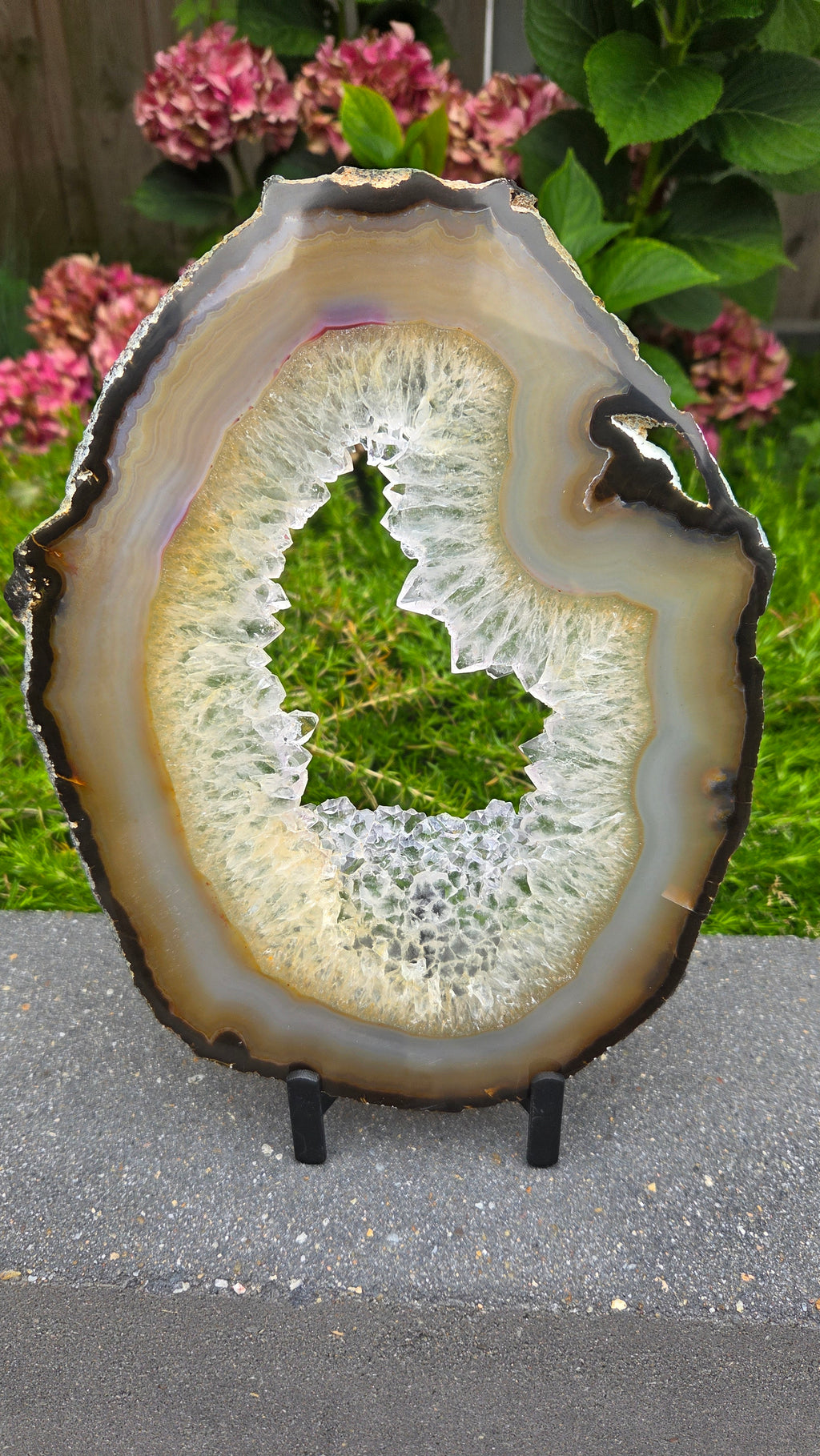Unieke agaat slab