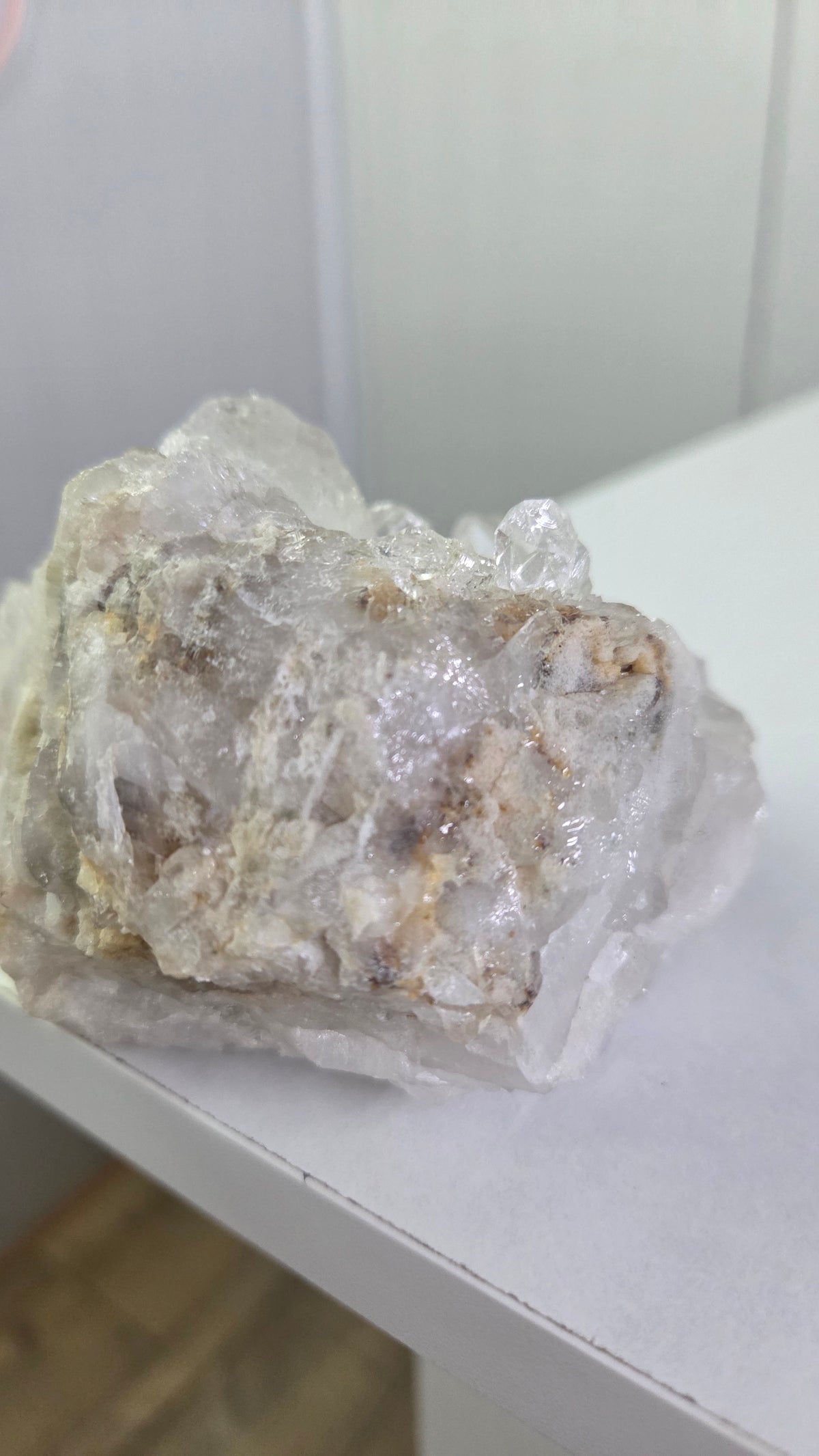 Bergkristal cluster uniek