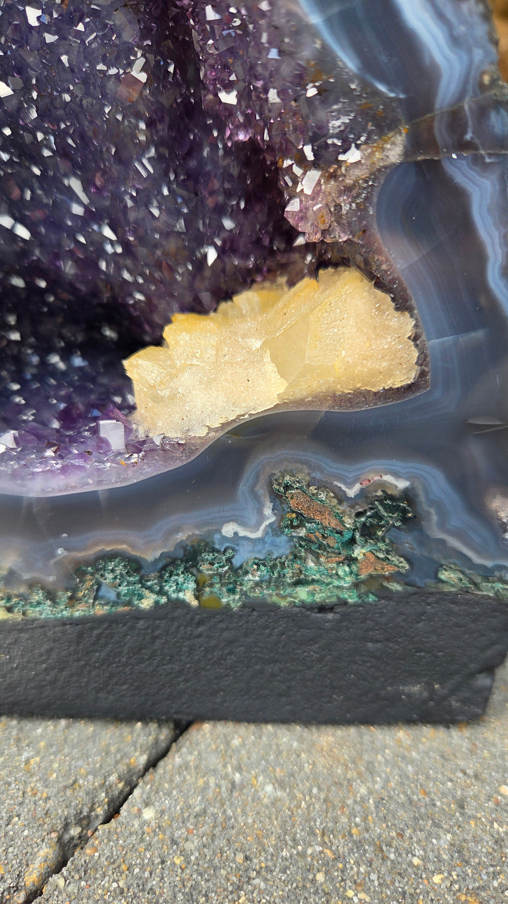 Amethist geode