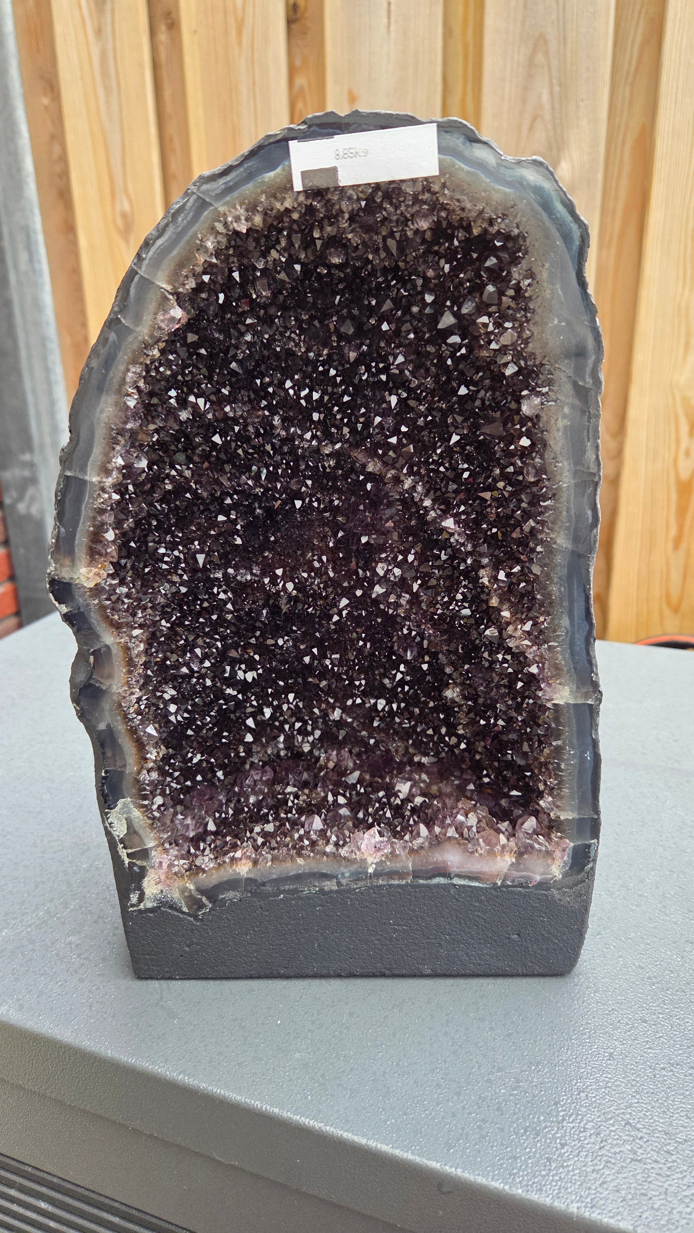 Unieke amethist geode