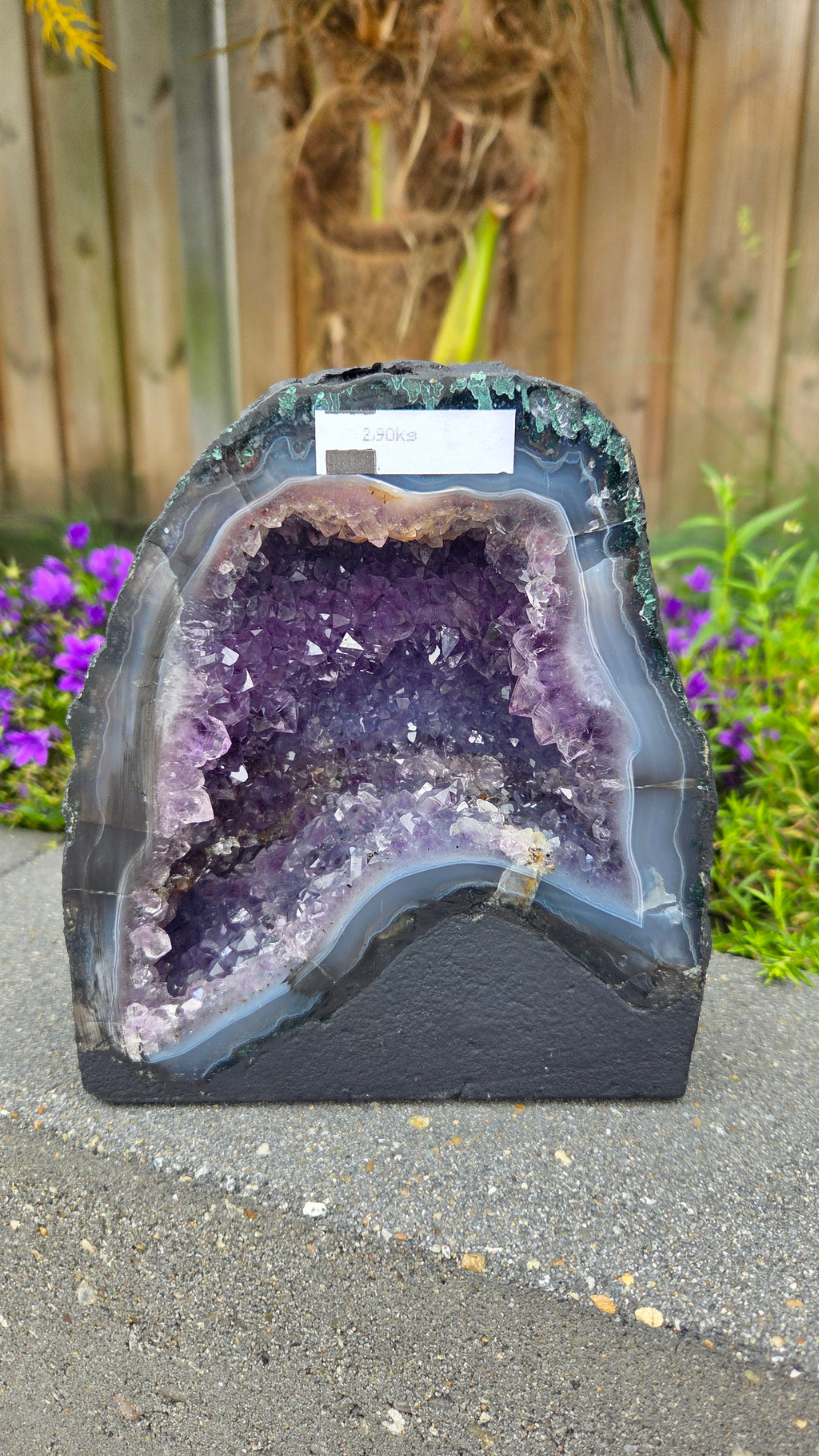 Amethist geode
