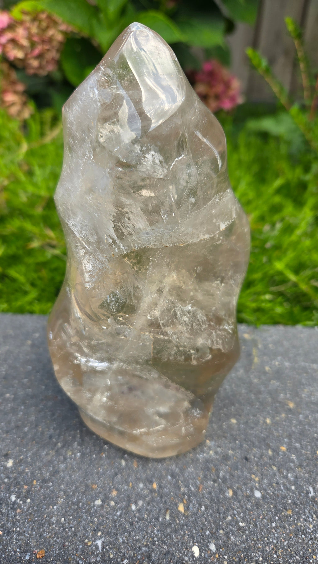 XL bergkristal vlam