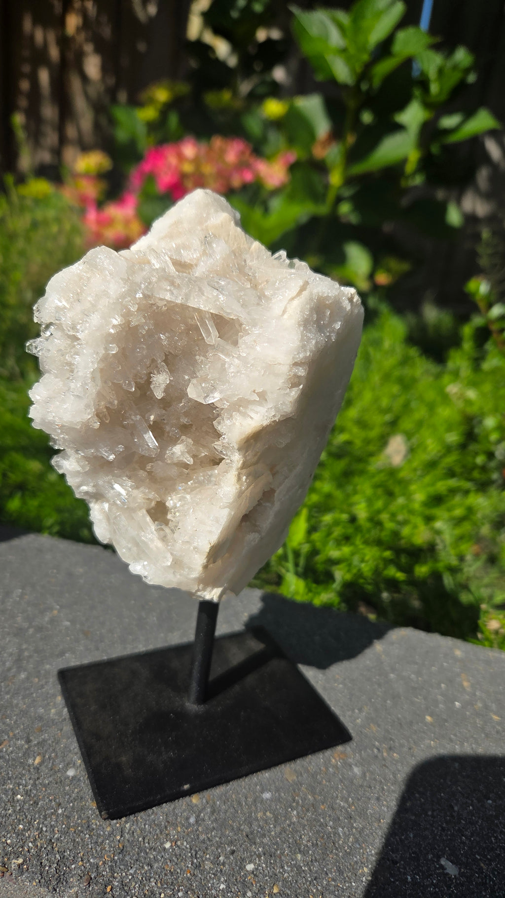 Bergkristal op standaard