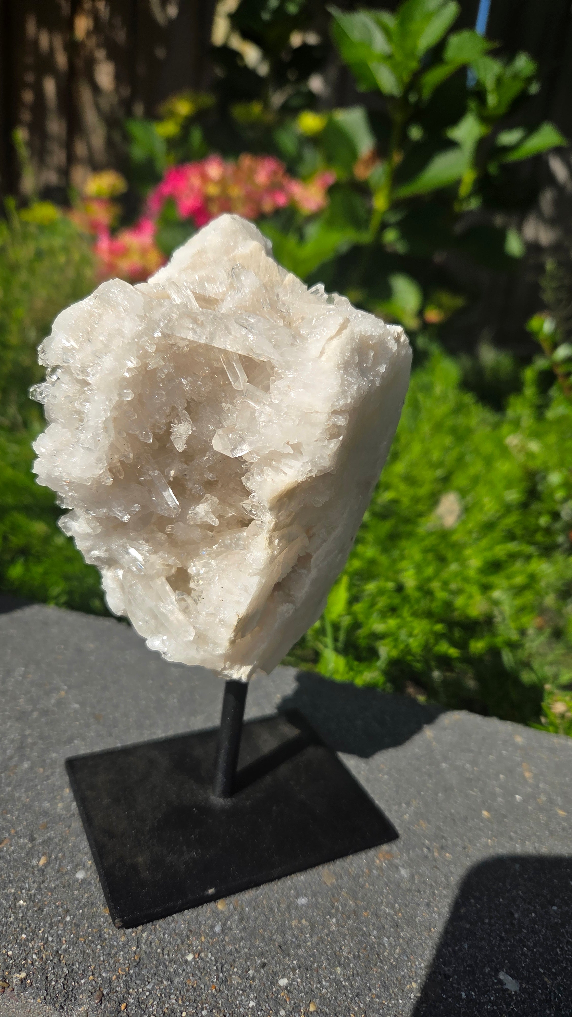 Bergkristal op standaard