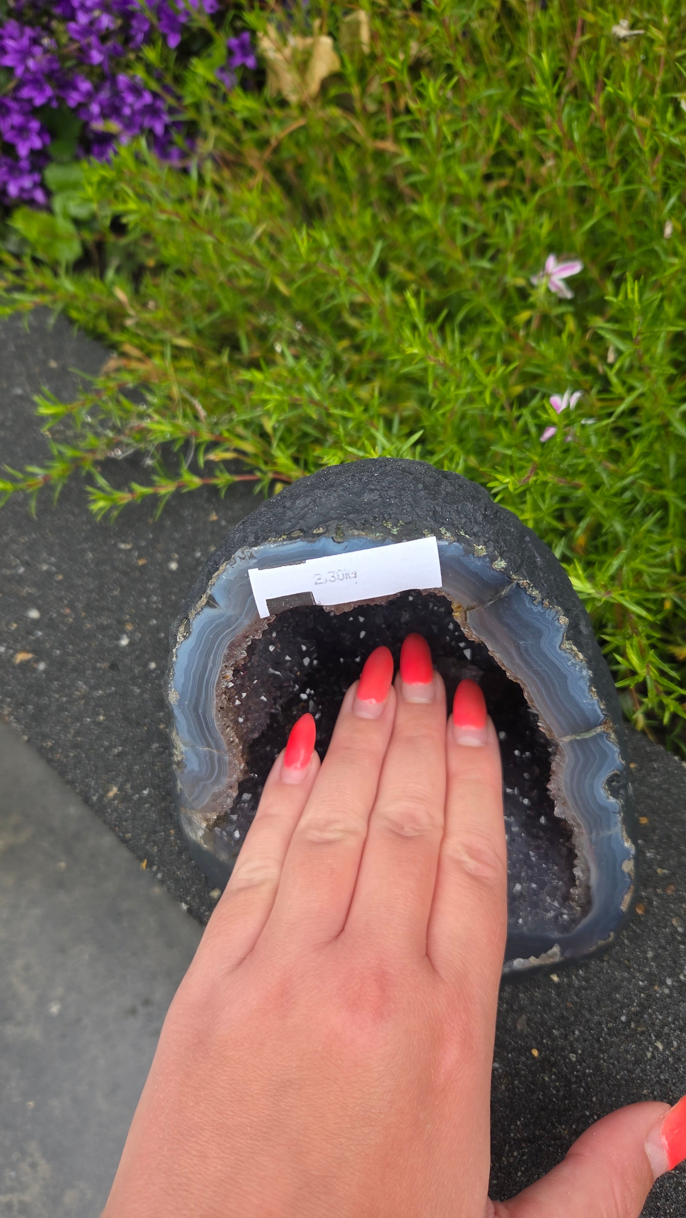 Amethist geode