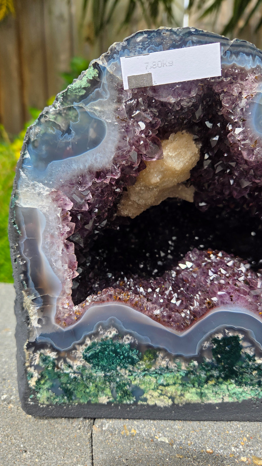 Amethist geode