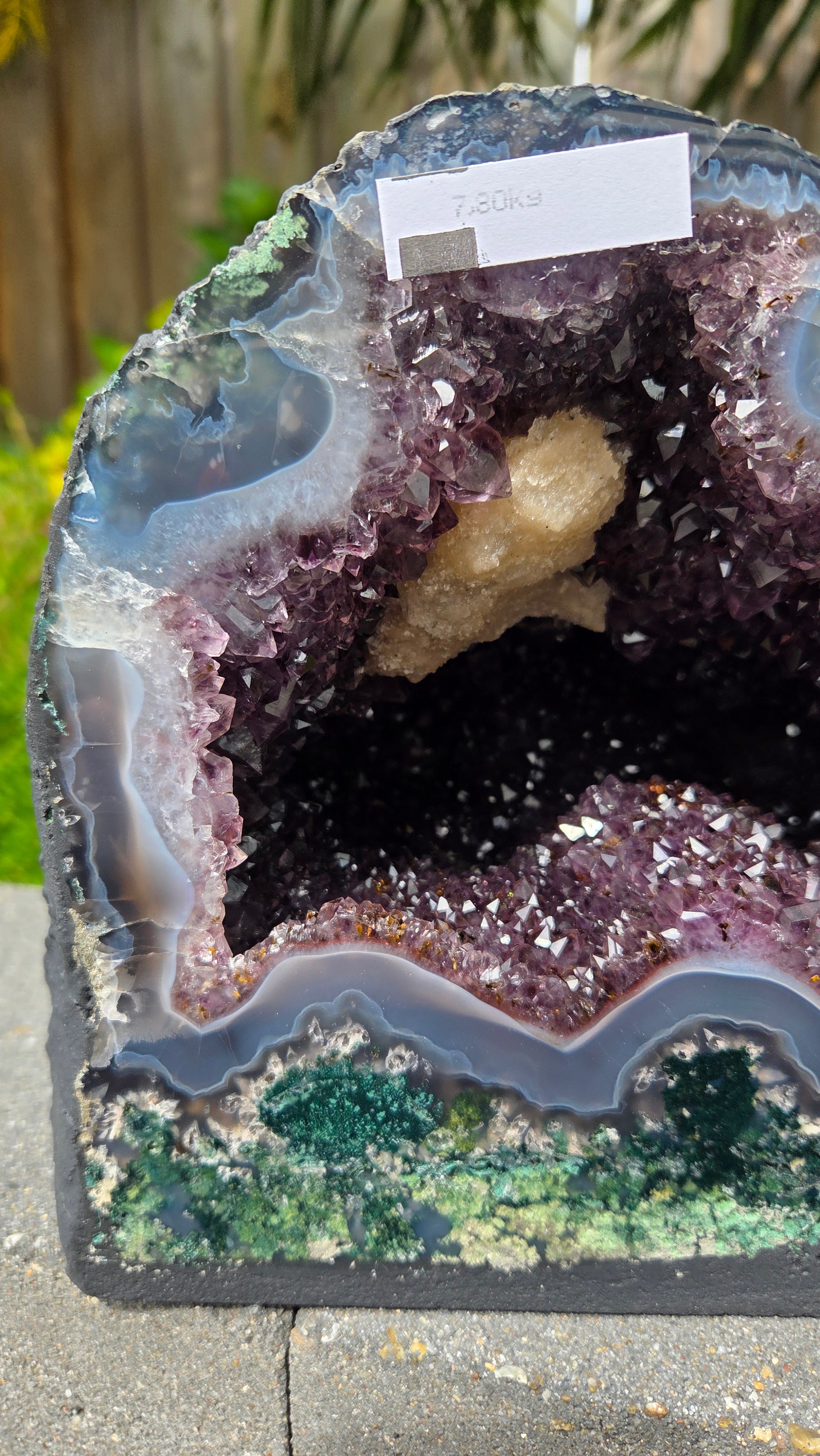 Amethist geode