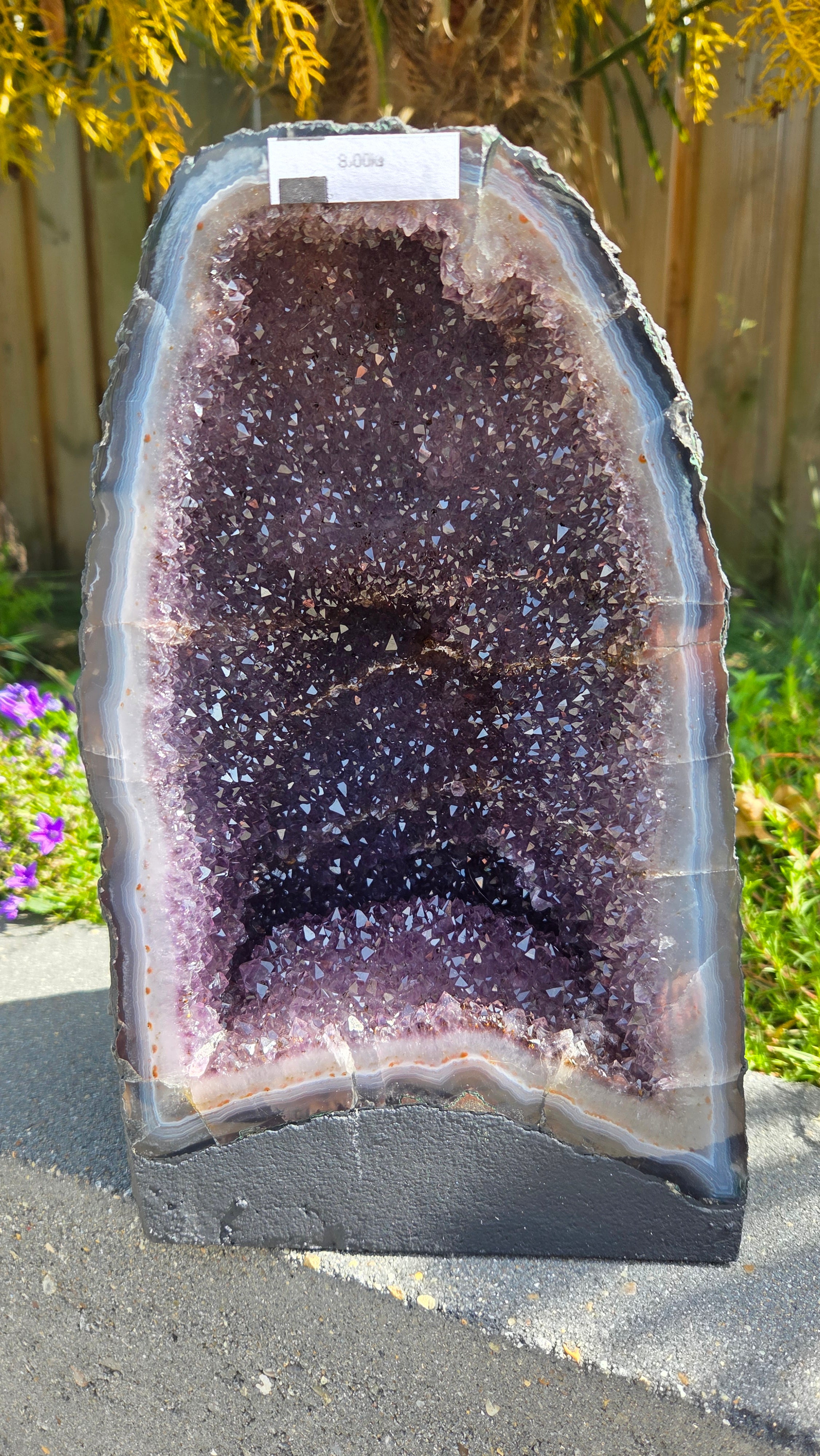 Prachtige amethist geode