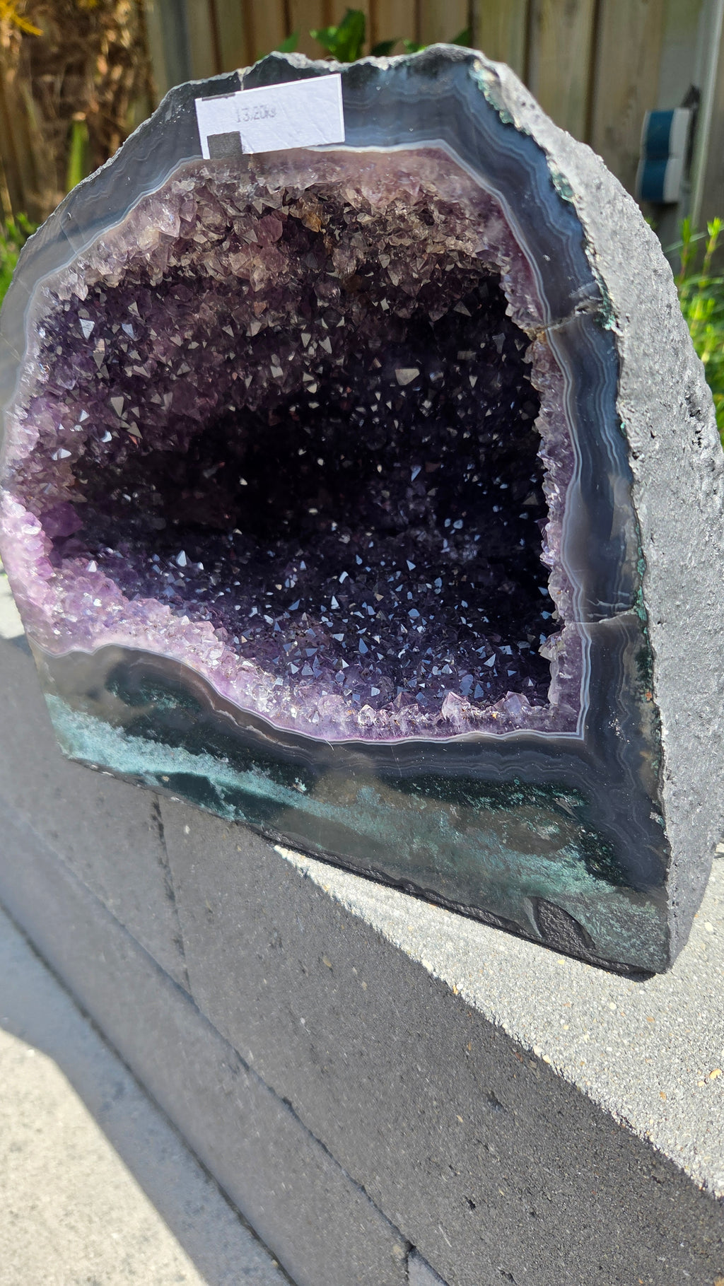 Prachtige amethist geode