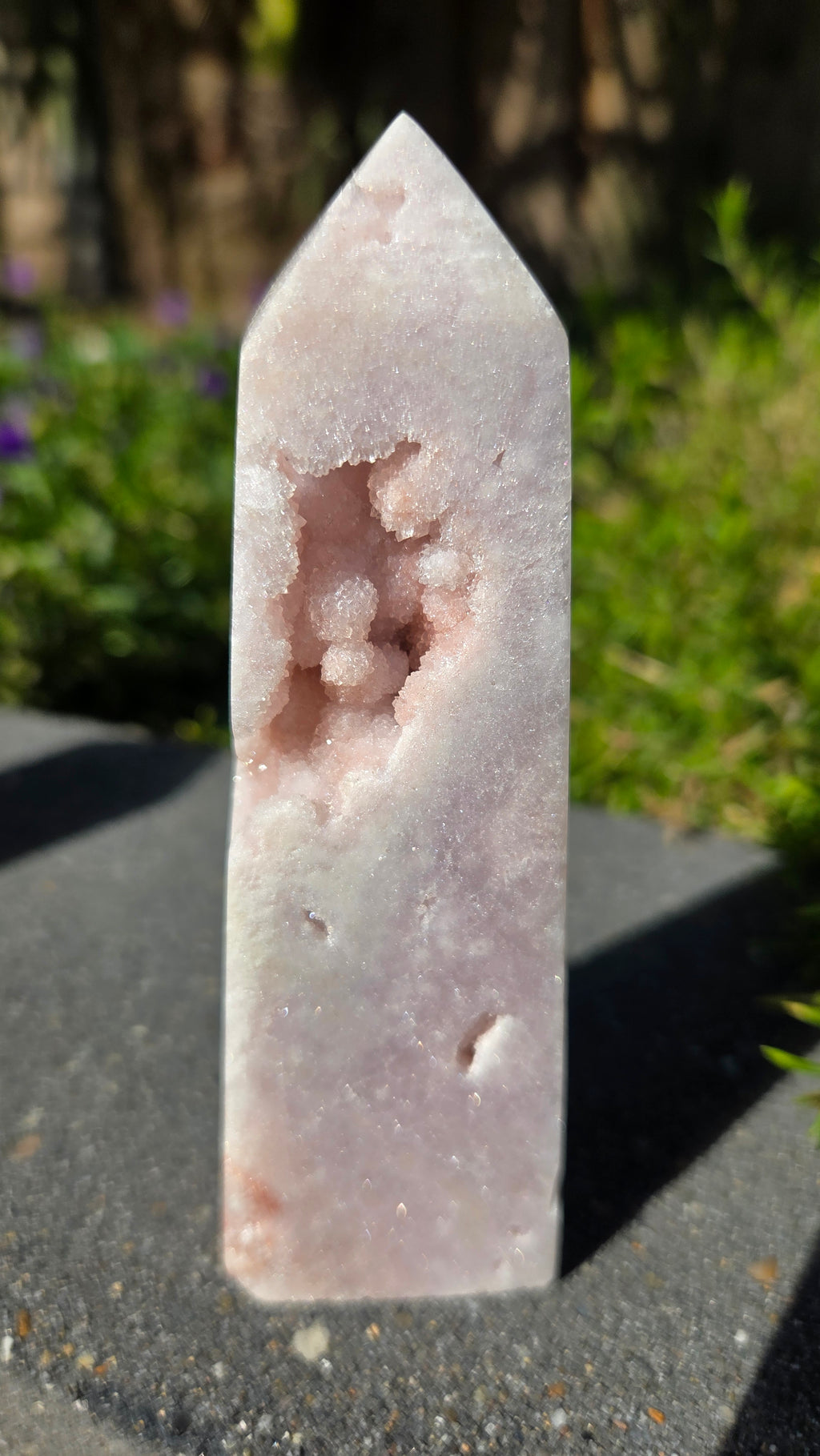 Roze amethist toren