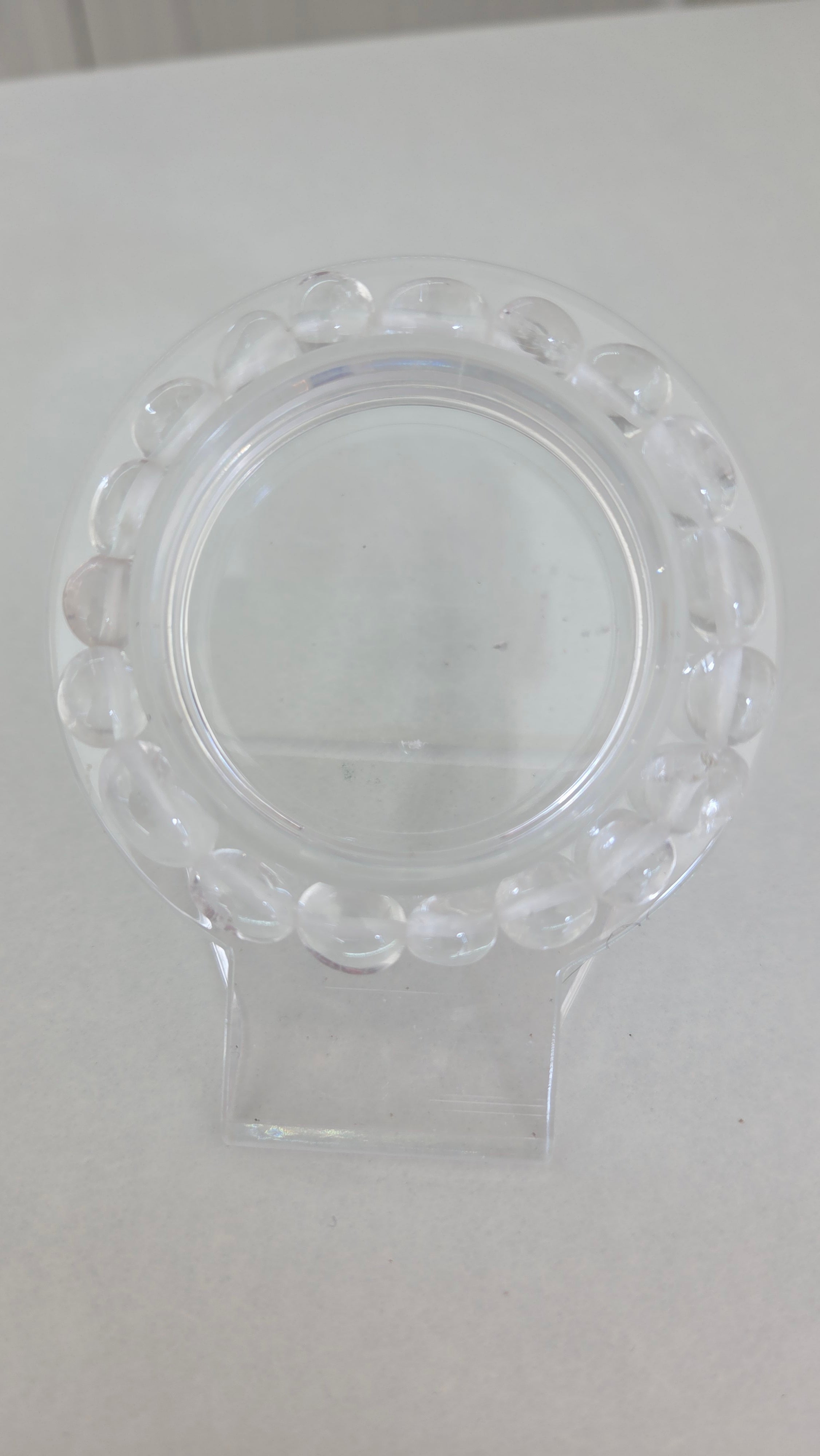 Bergkristal trommelsteen armband