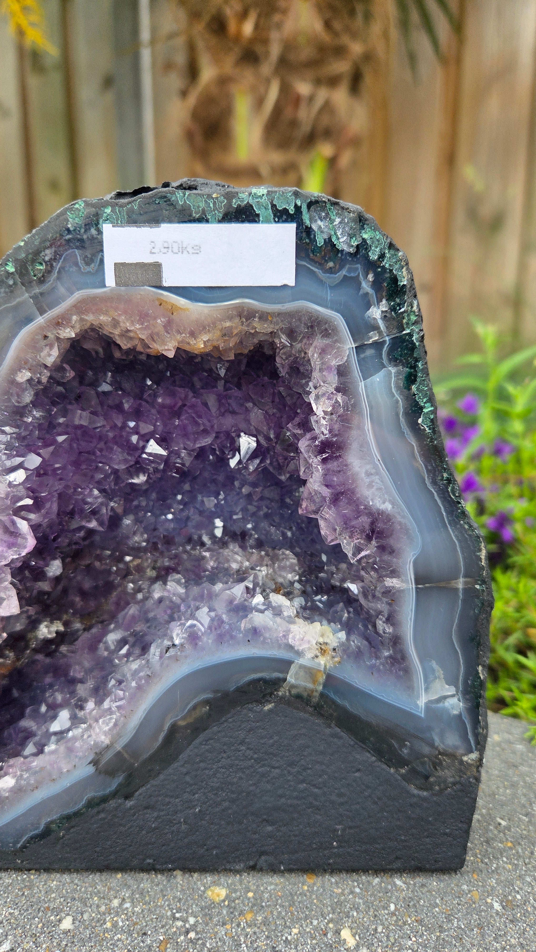 Amethist geode