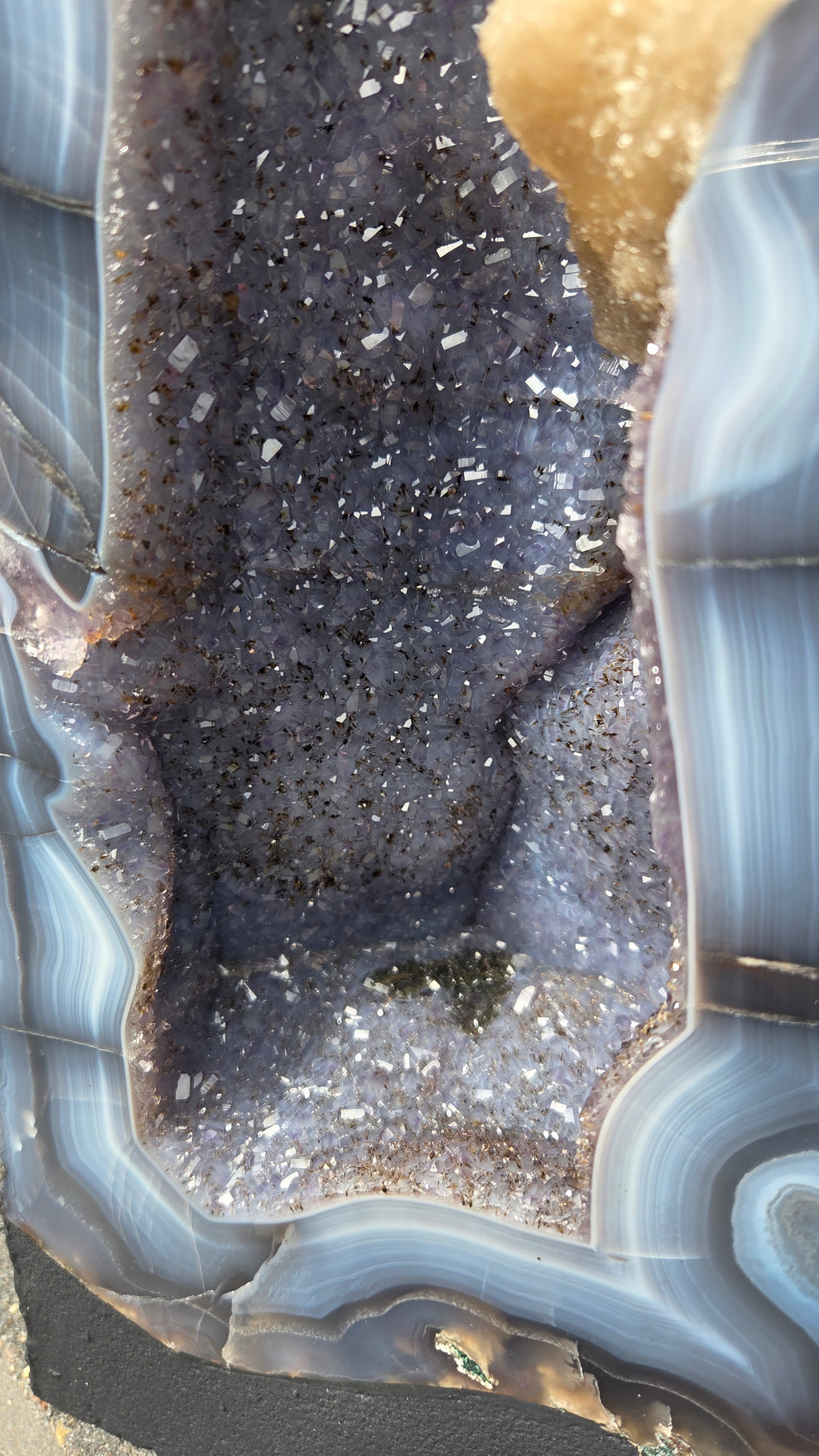 Prachtige amethist geode Brazilië