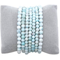 Larimar armband uit de Dominicaanse Republiek AA+ 4 mm