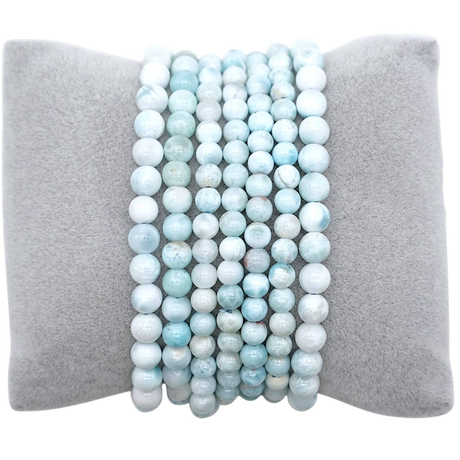 Larimar armband uit de Dominicaanse Republiek AA+ 4 mm