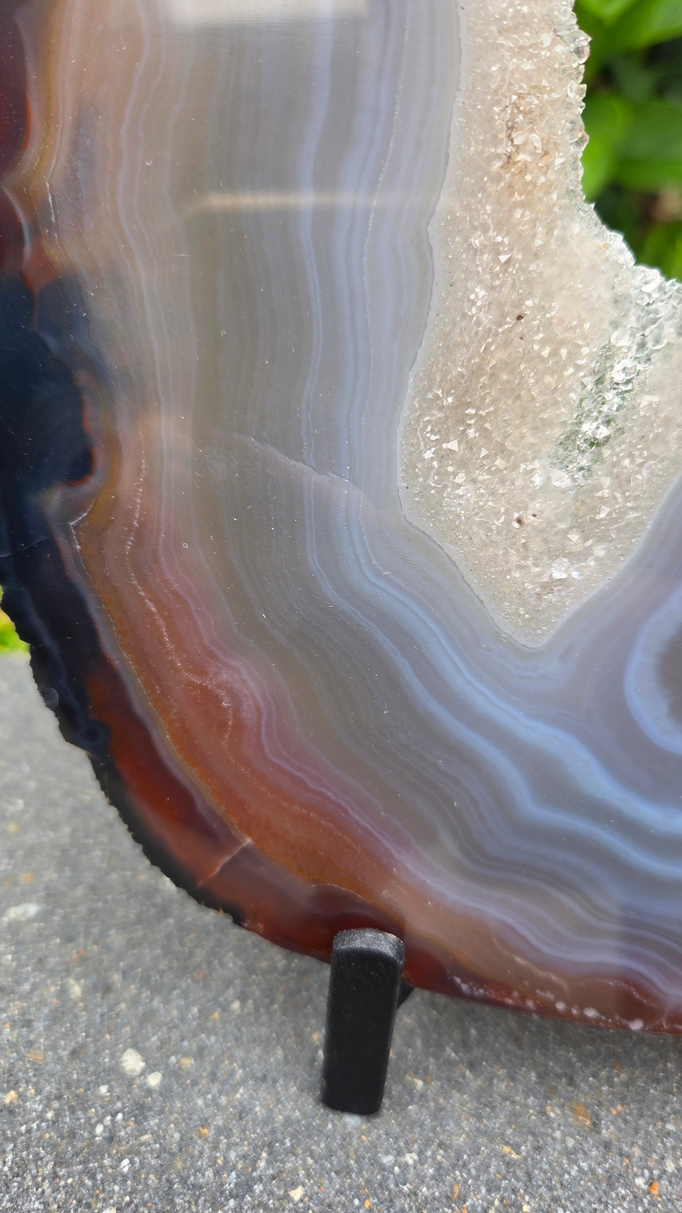 Unieke agaat slab