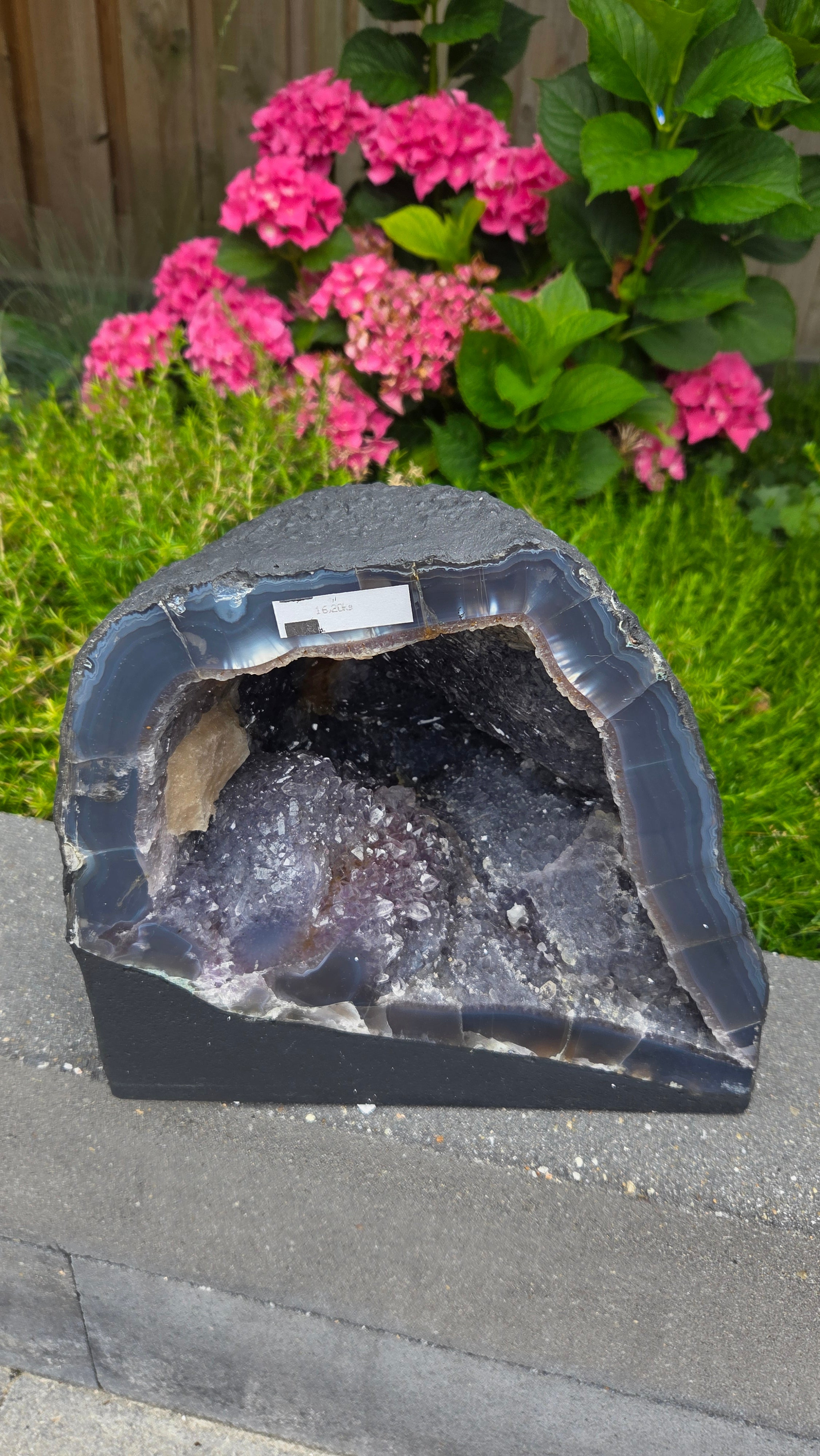 Amethist geode Brazilië
