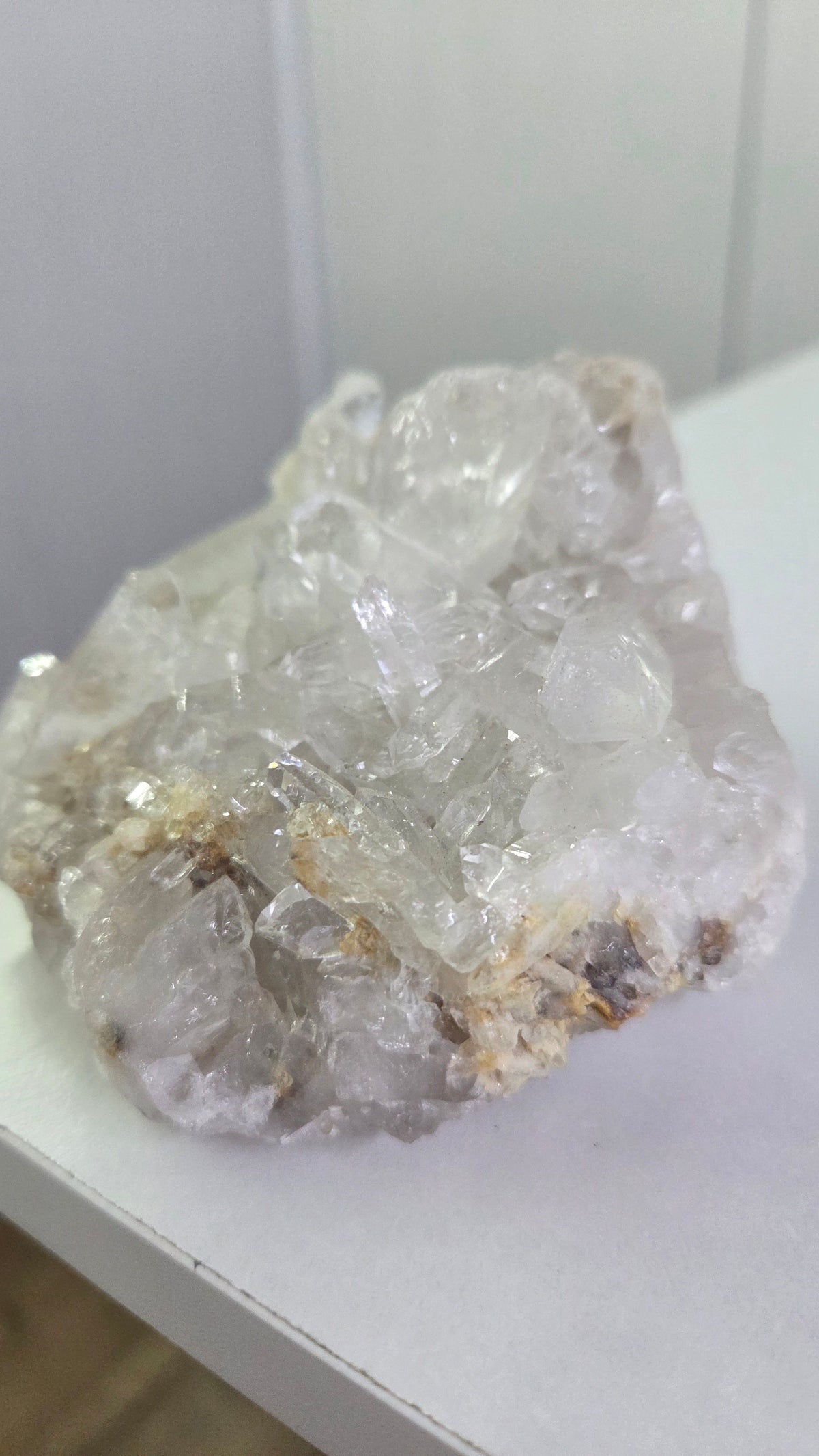 Bergkristal cluster uniek