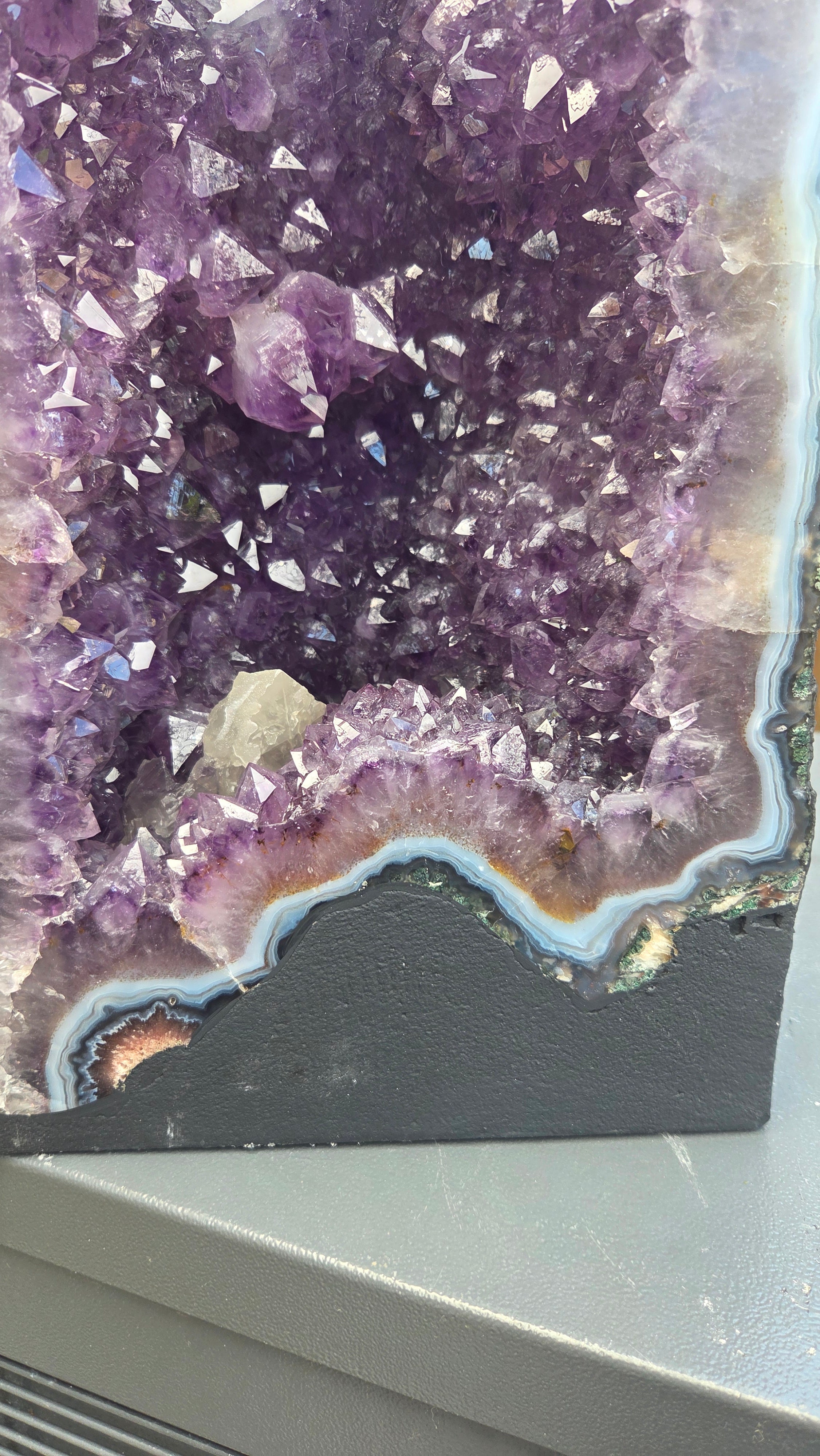Prachtige amethist geode XL