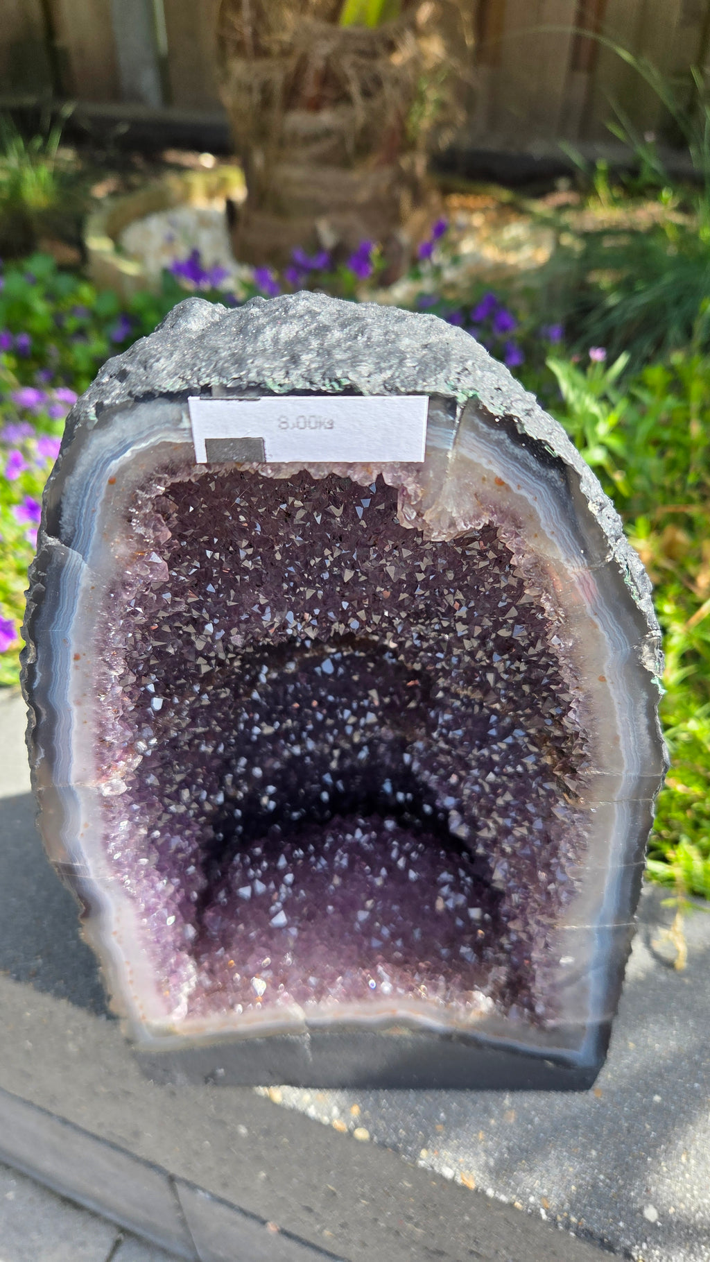 Prachtige amethist geode