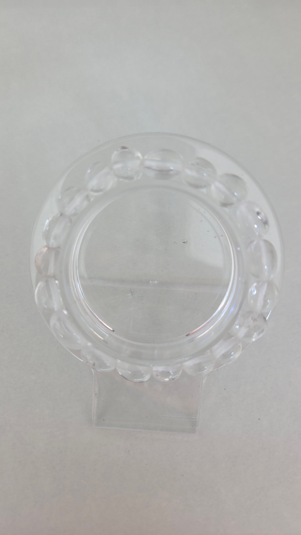 Bergkristal trommelsteen armband