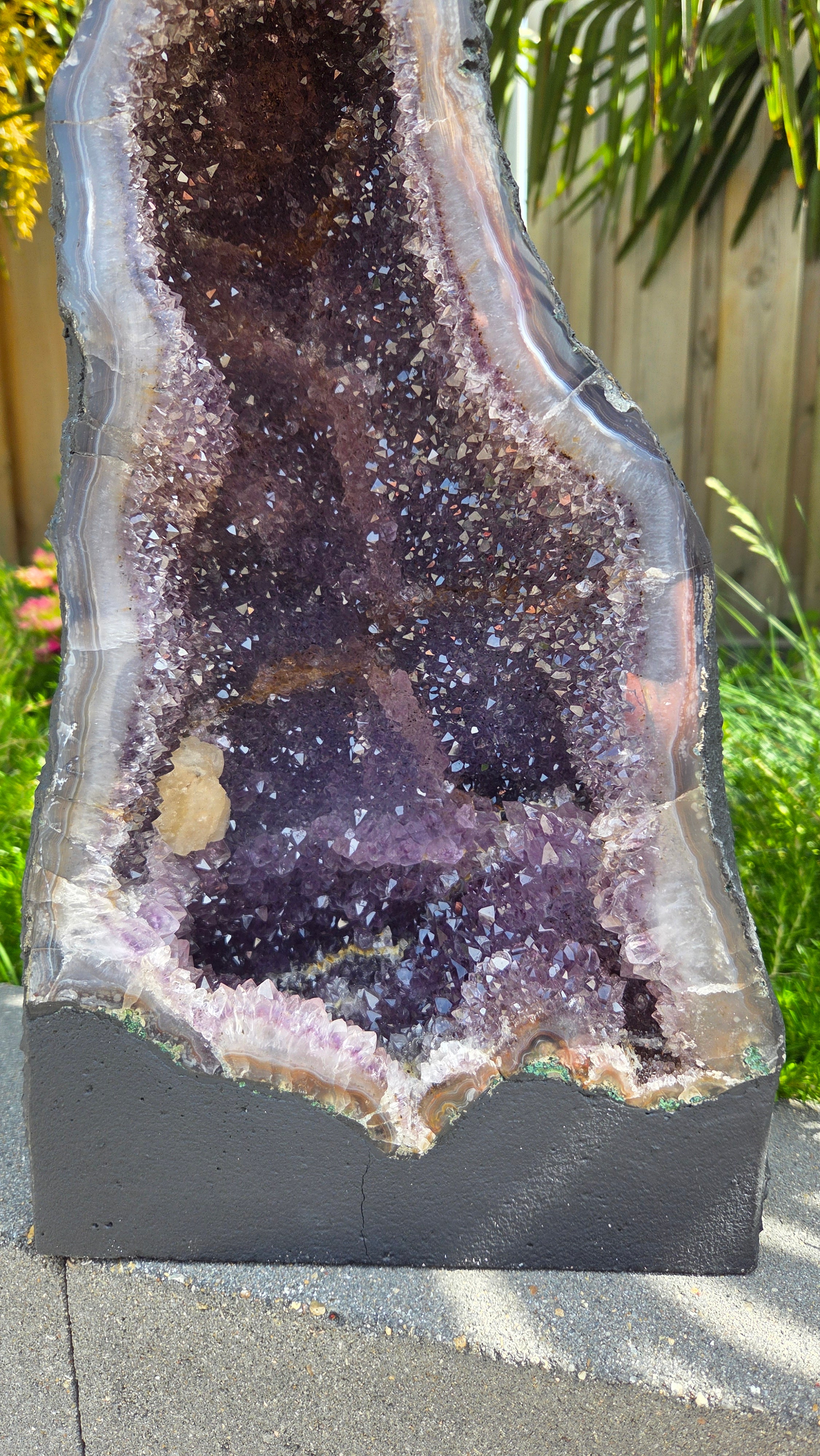 Prachtige amethist geode