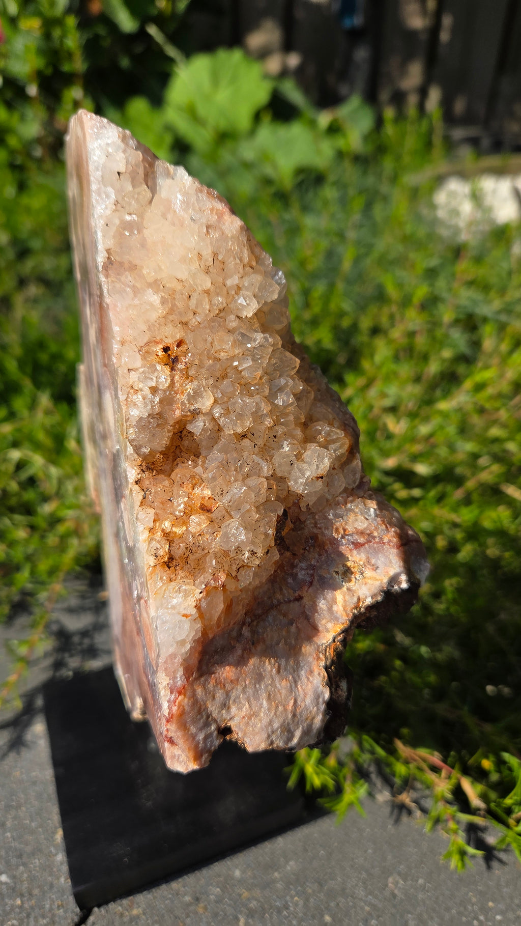 Roze amethist slab