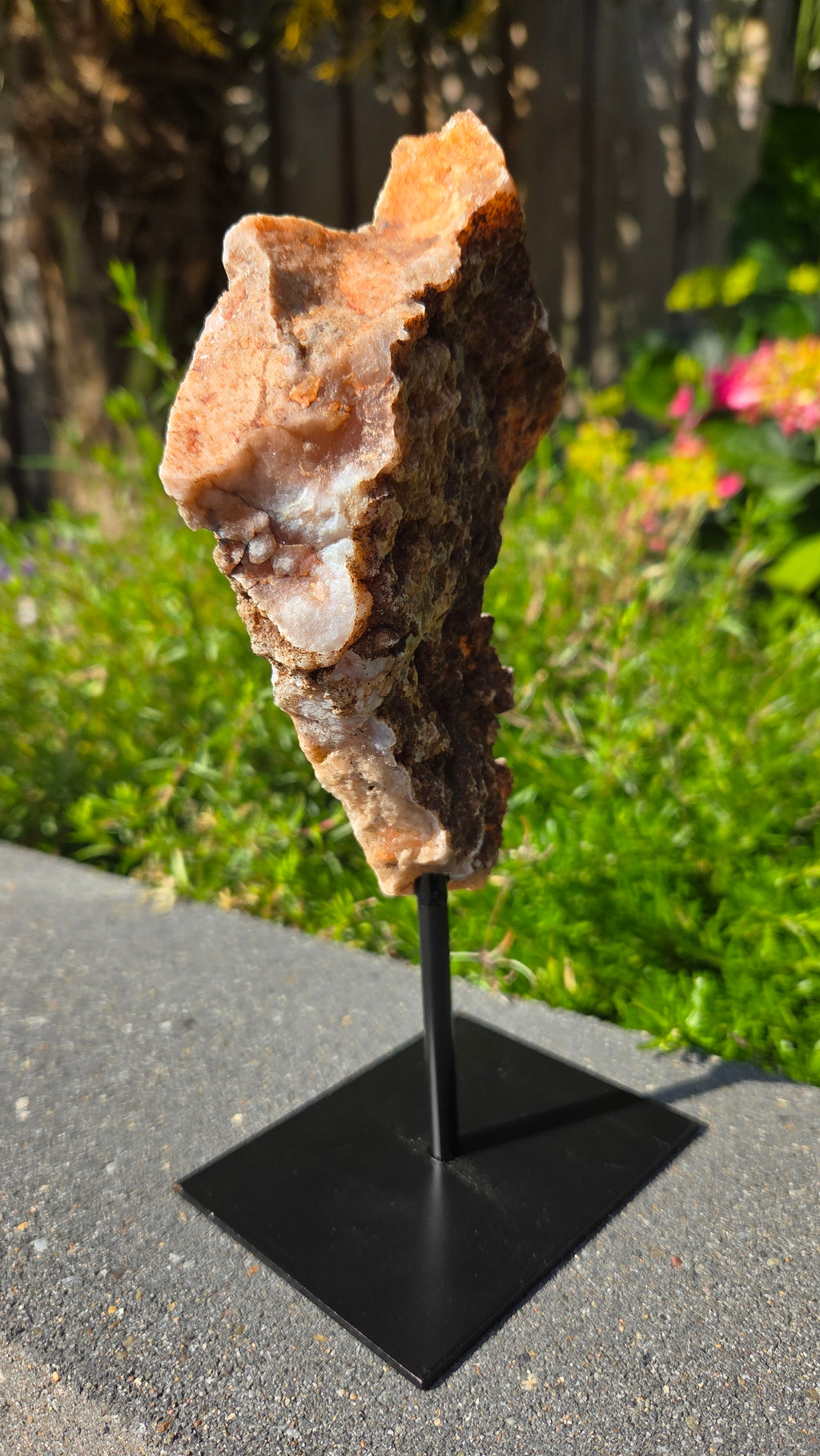 Roze amethist slab