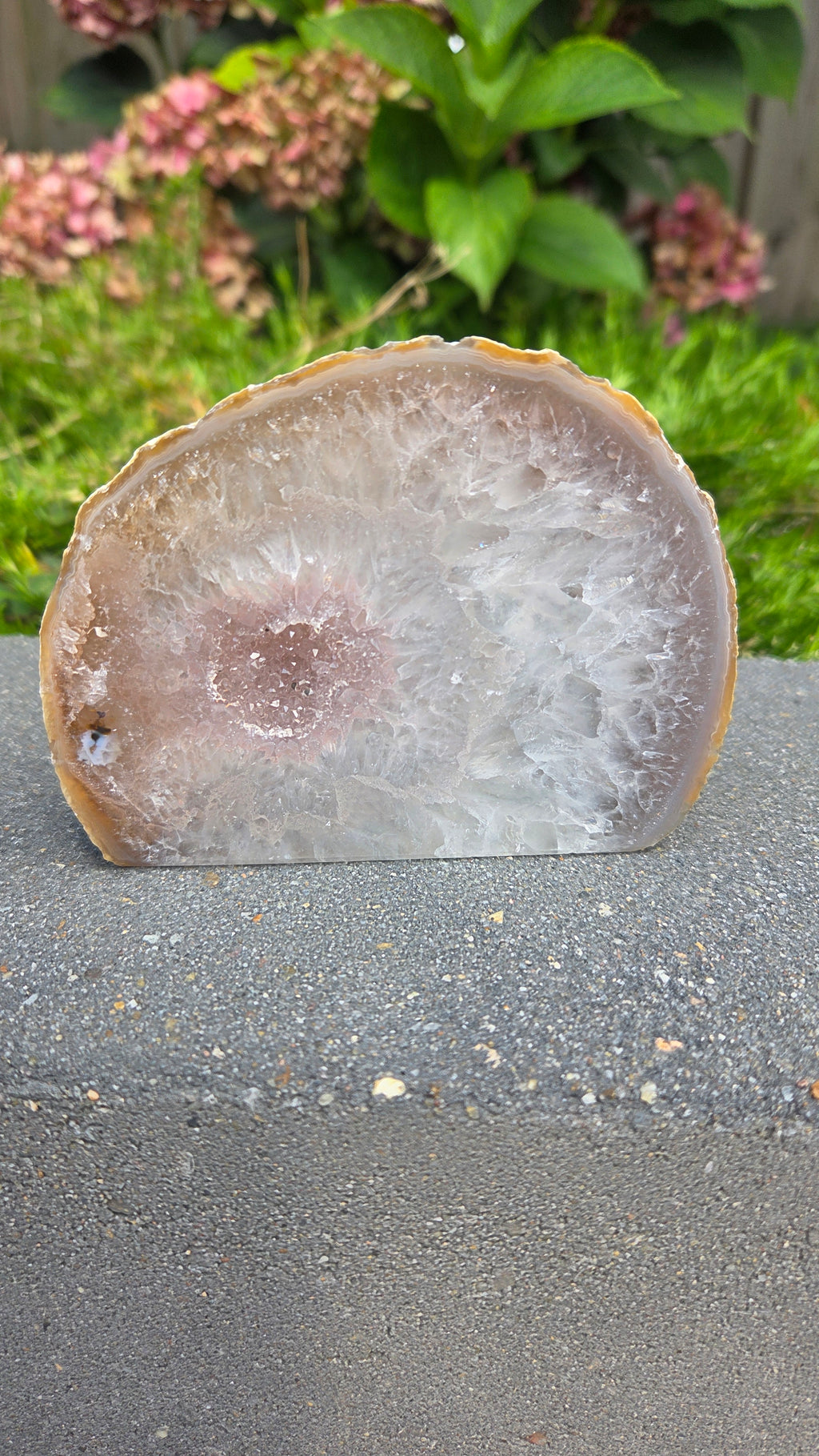 Agaat geode cutbase