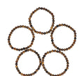 Kinder armband tijgeroog 4 mm